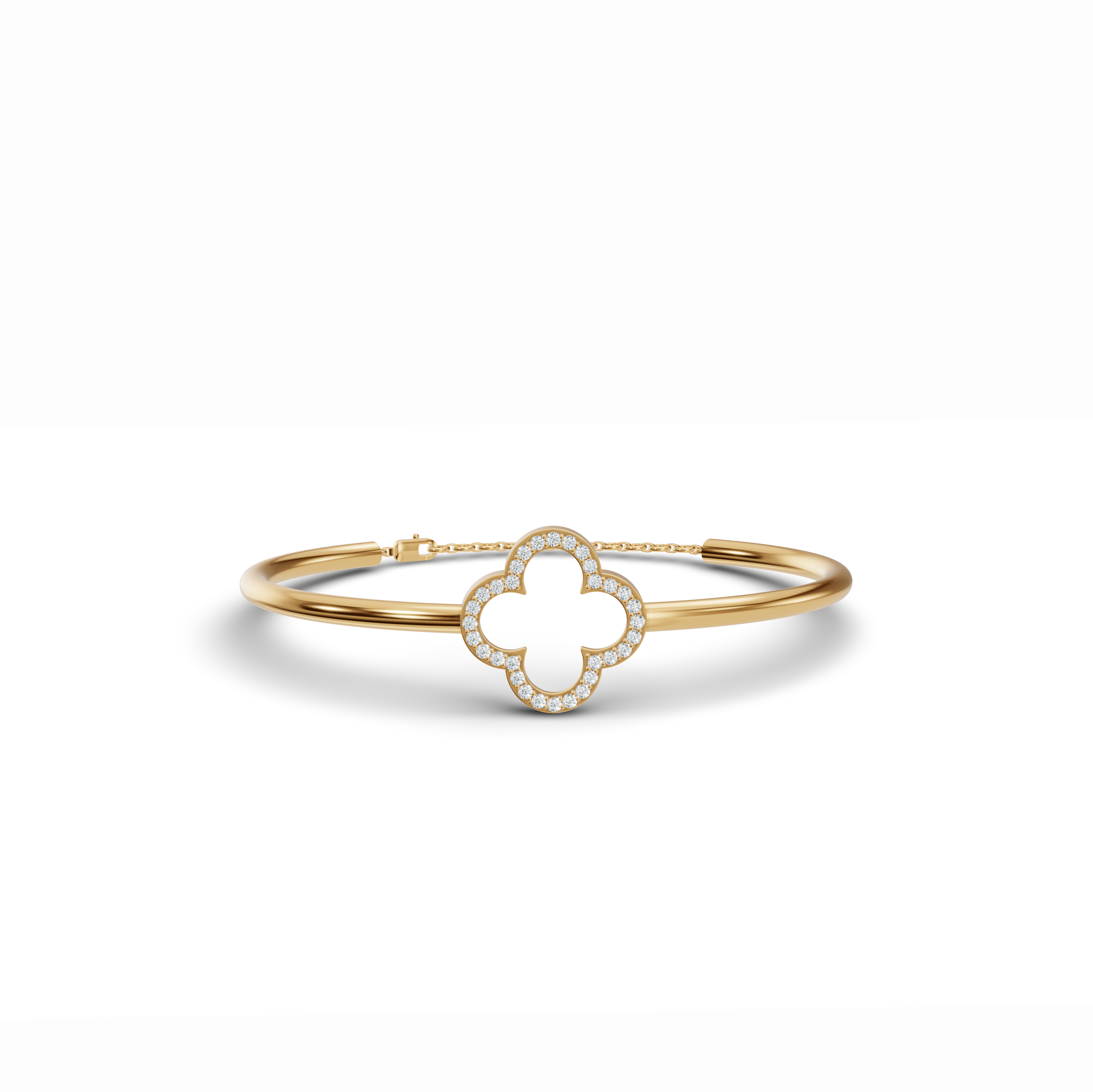 Clover Leaf Diamond Bracelet