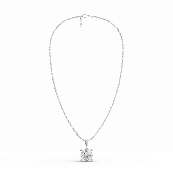 Sparkling Solo Solitaire Diamond Pendant