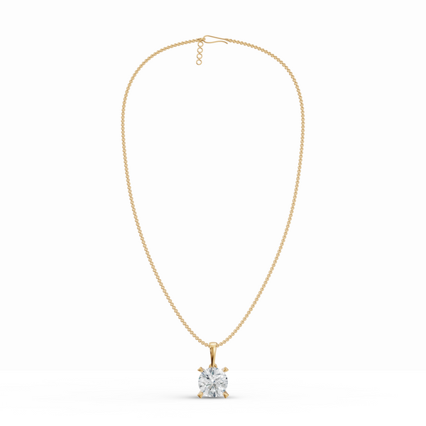 Sparkling Solo Solitaire Diamond Pendant