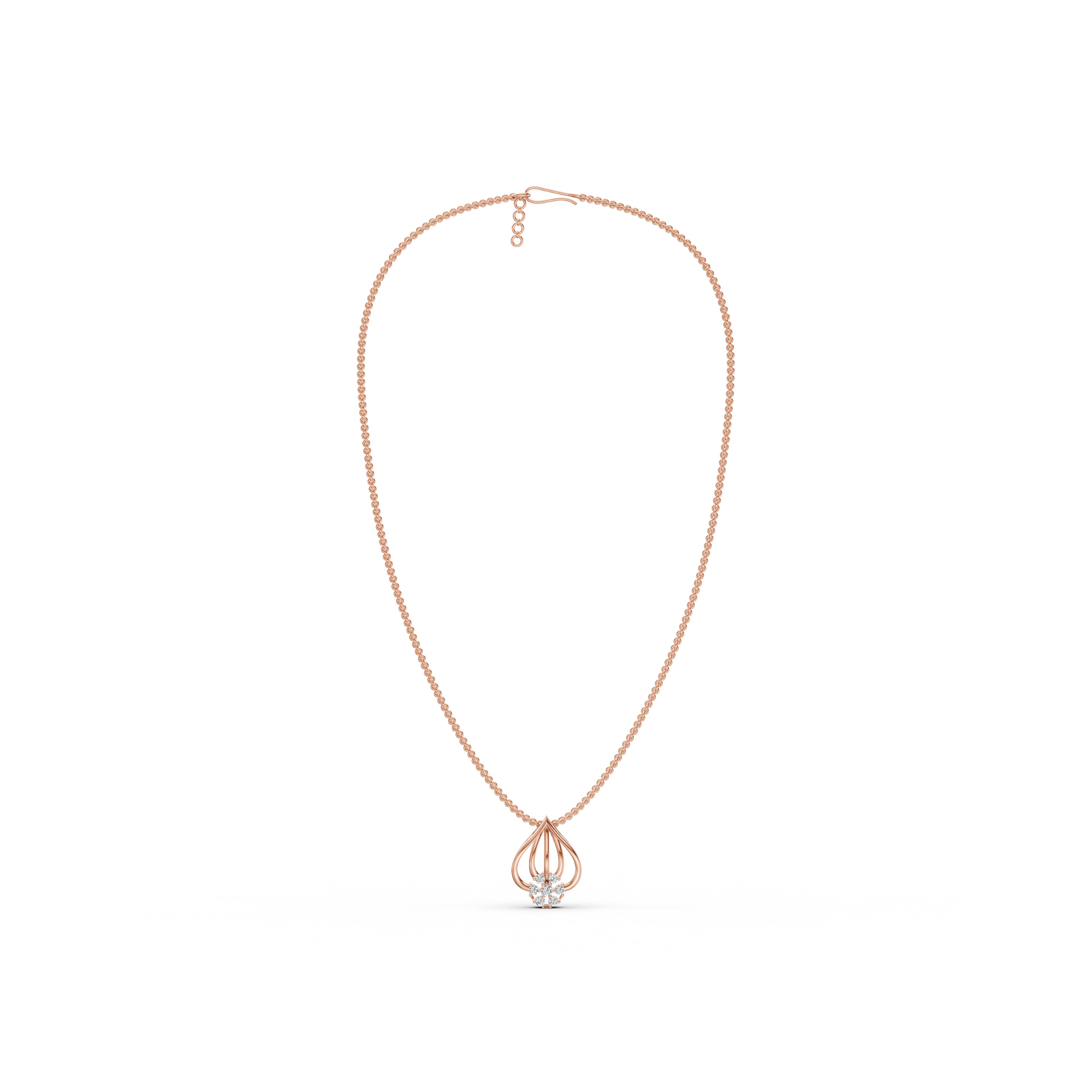 Eternal Bloom Diamond Pendant