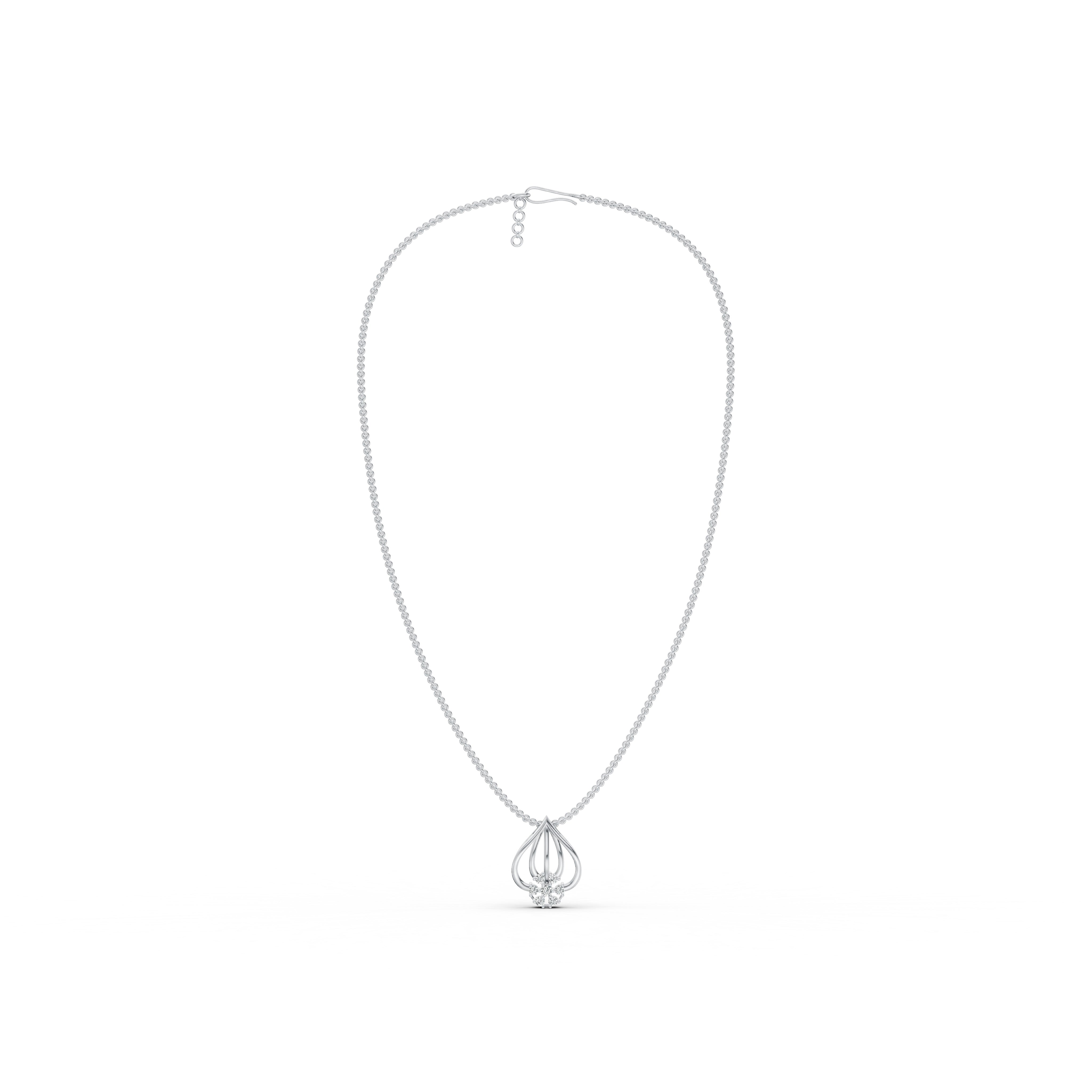 Eternal Bloom Diamond Pendant