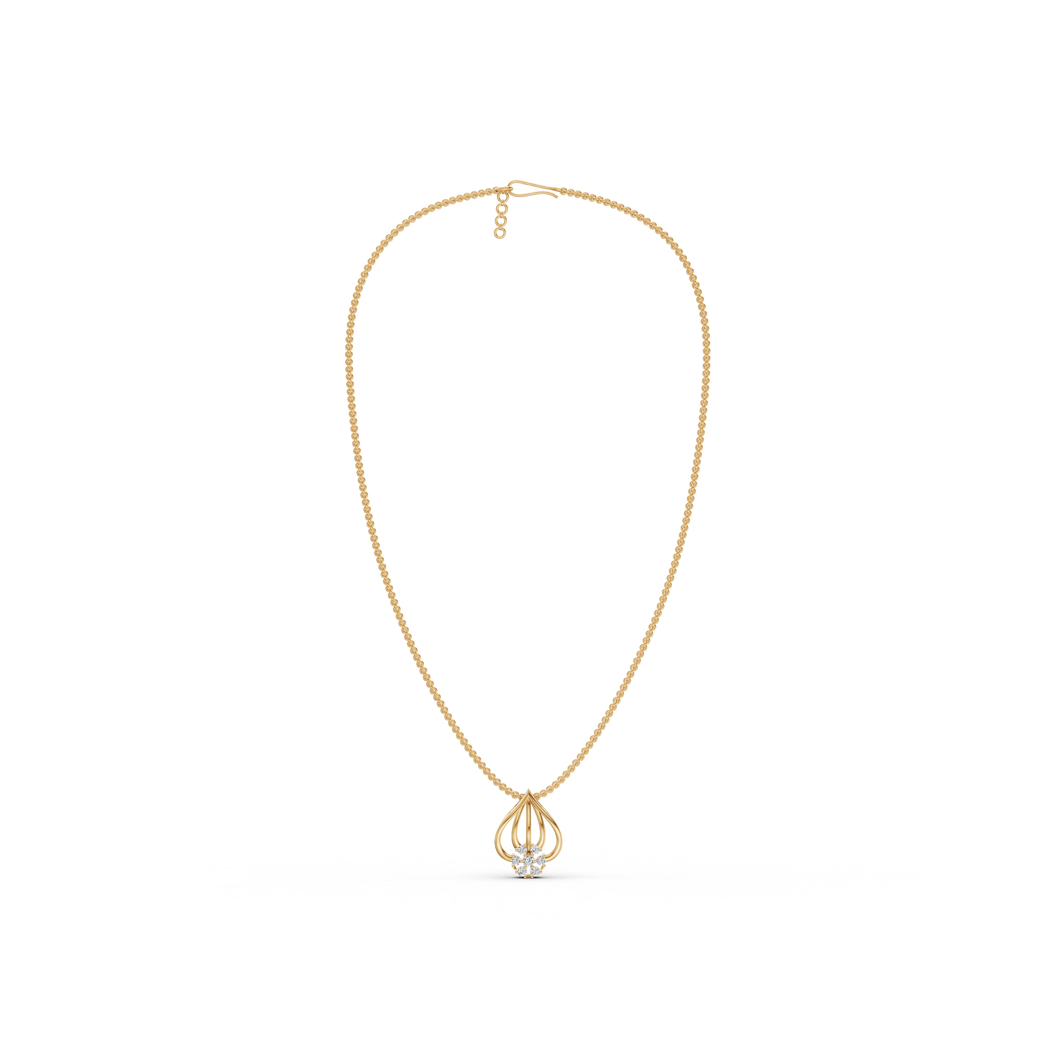 Eternal Bloom Diamond Pendant