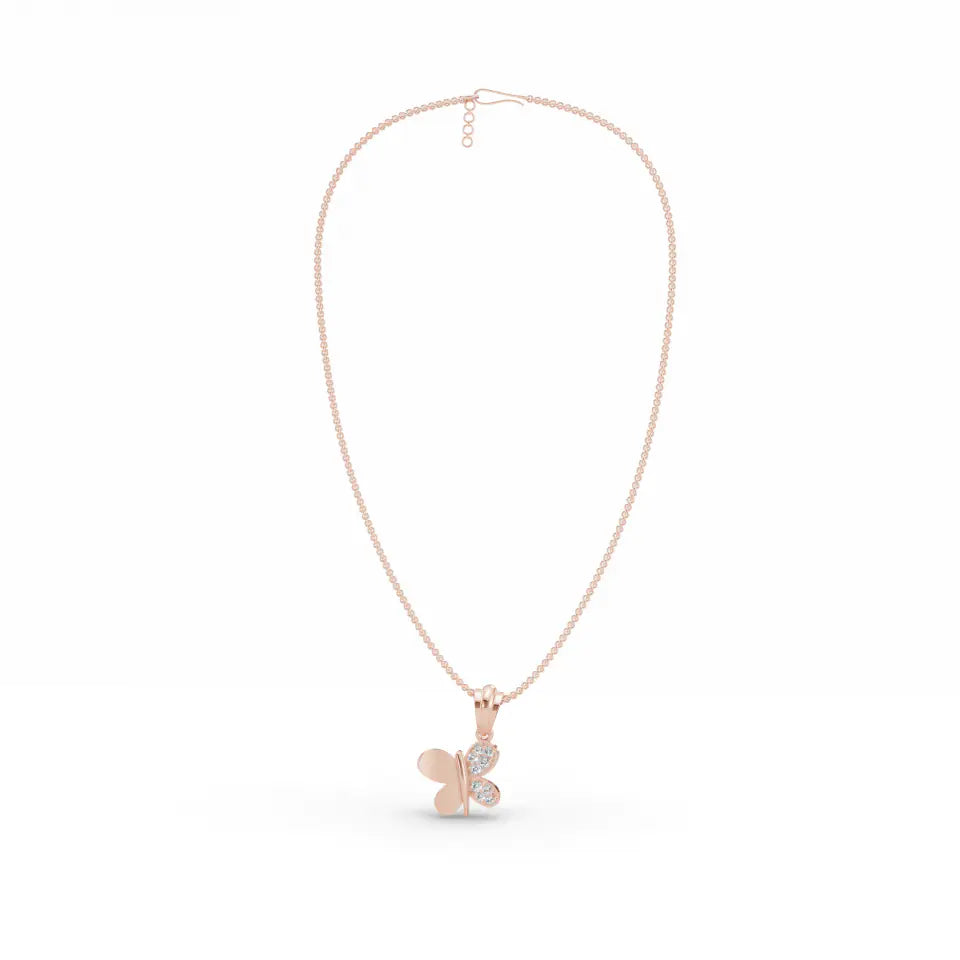 Petite Prong Diamond Pendant for Kids