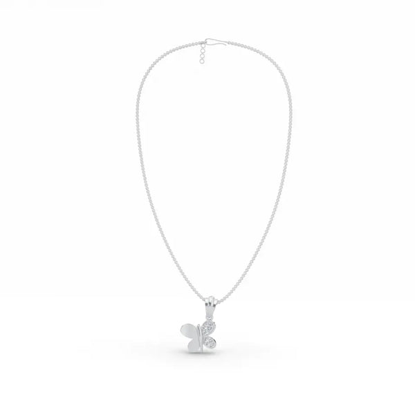 Petite Prong Diamond Pendant for Kids