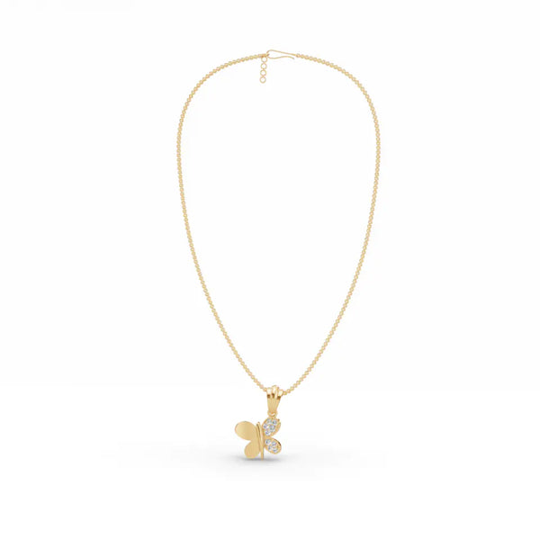 Petite Prong Diamond Pendant for Kids