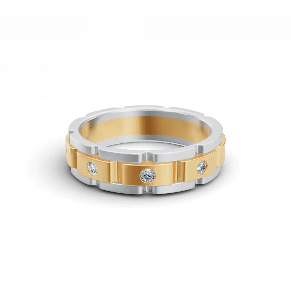Triune Embrace Ring