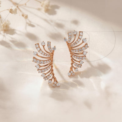 Infinite Allure Diamond Stud Earrings