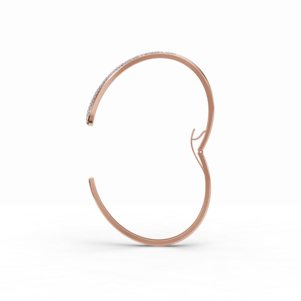 Sleek Diamond Cuff Diamond Bracelet