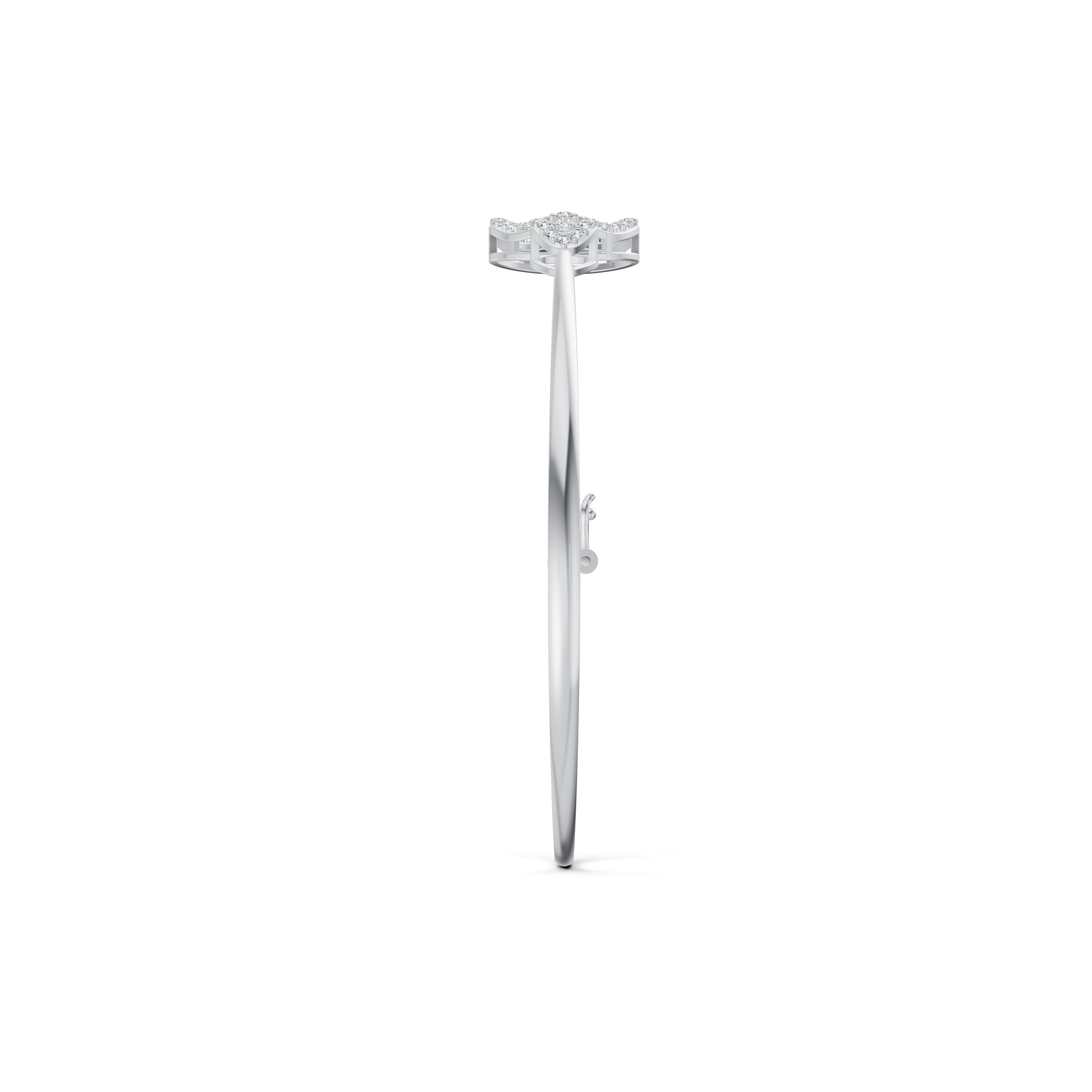 Circle Link Diamond Bracelet