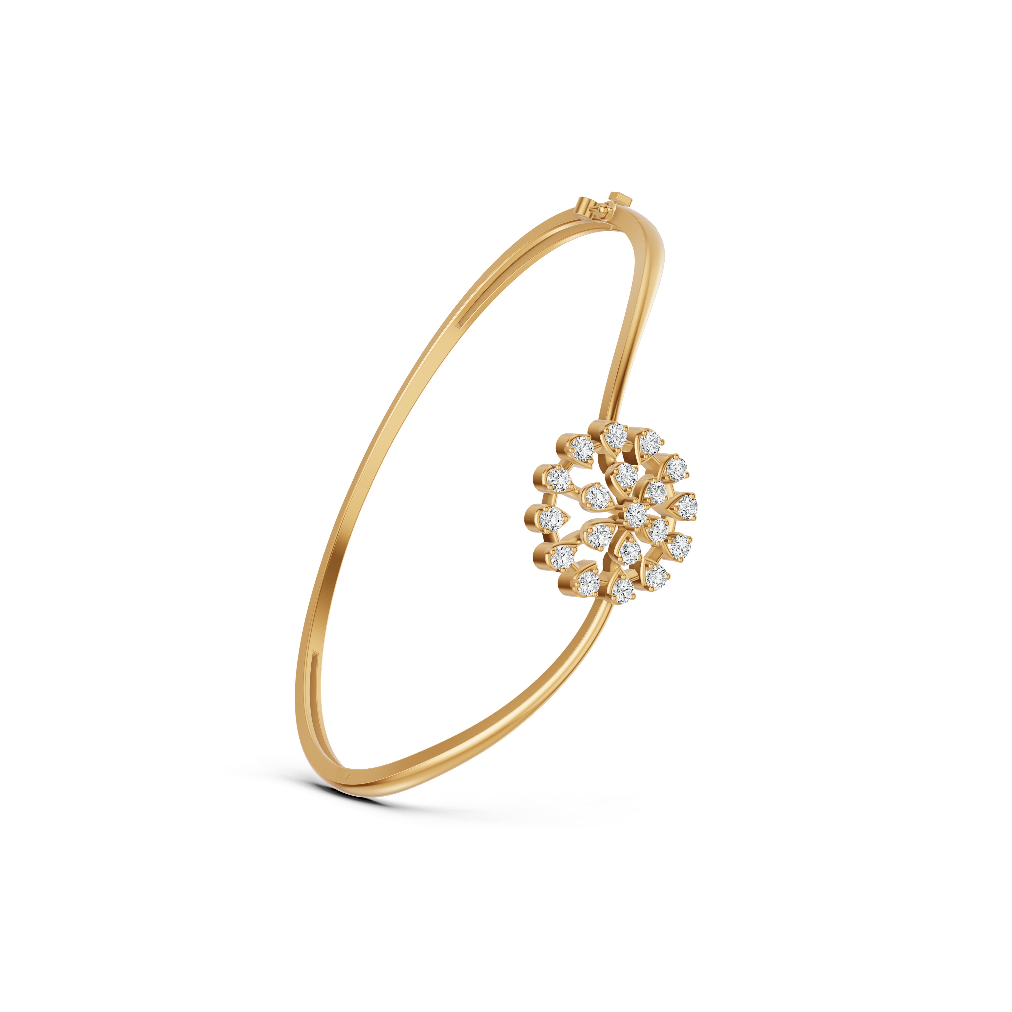 Rosette Diamond Bracelet