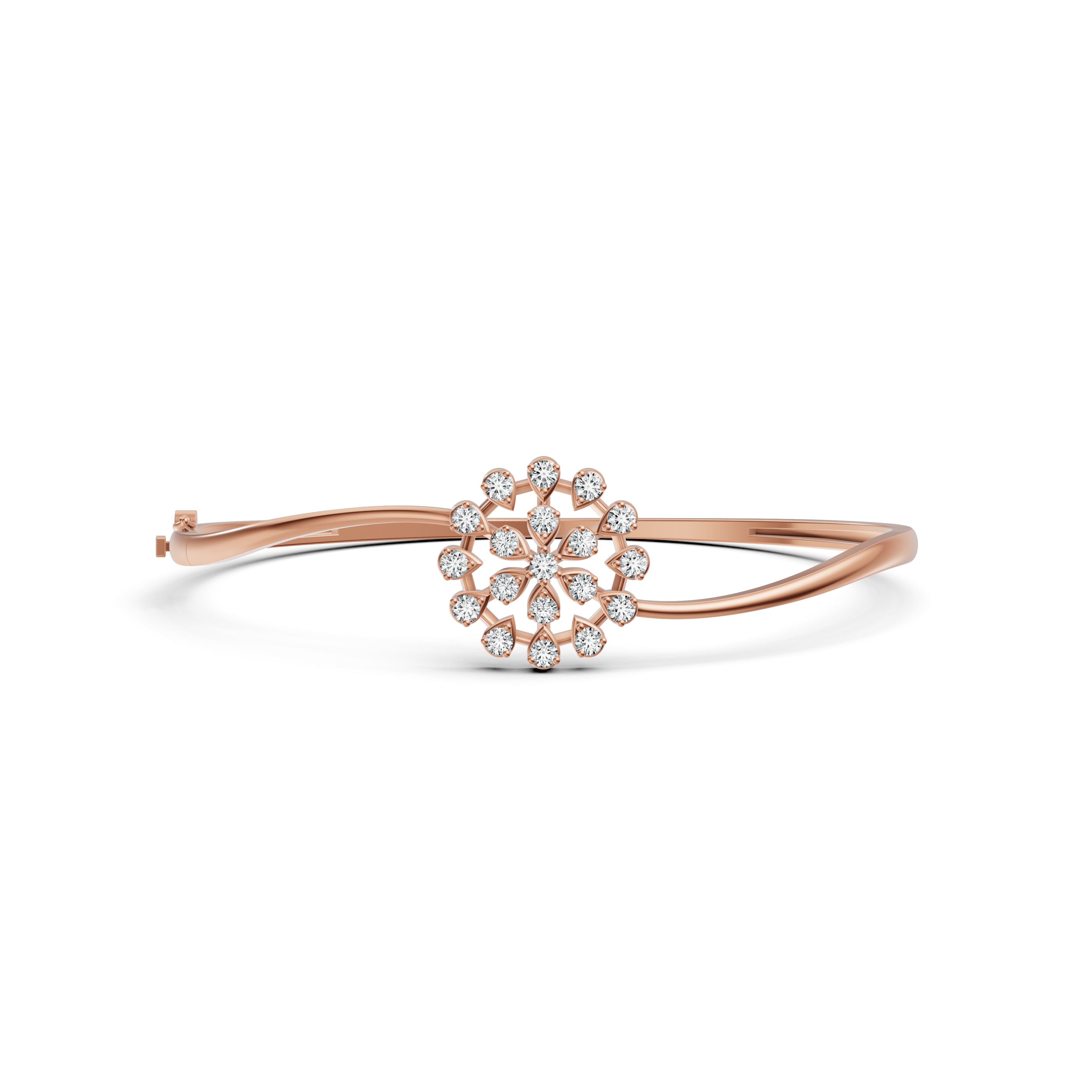 Rosette Diamond Bracelet