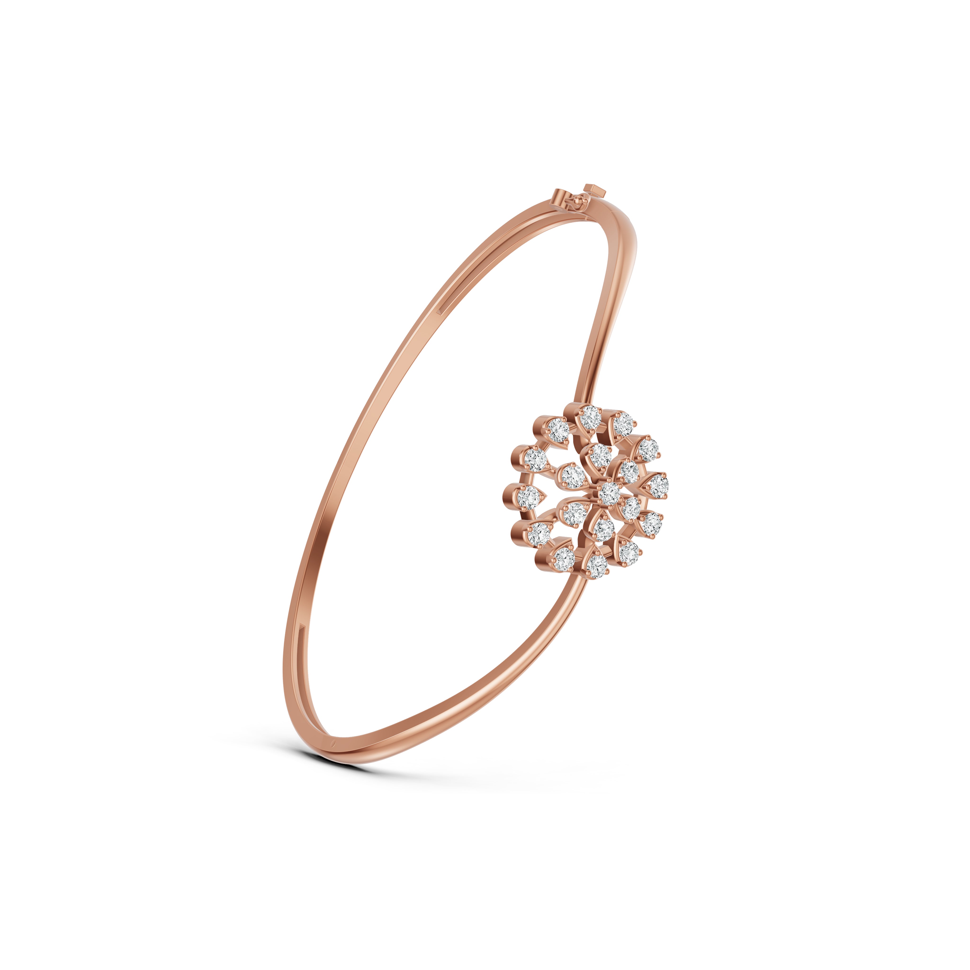 Rosette Diamond Bracelet