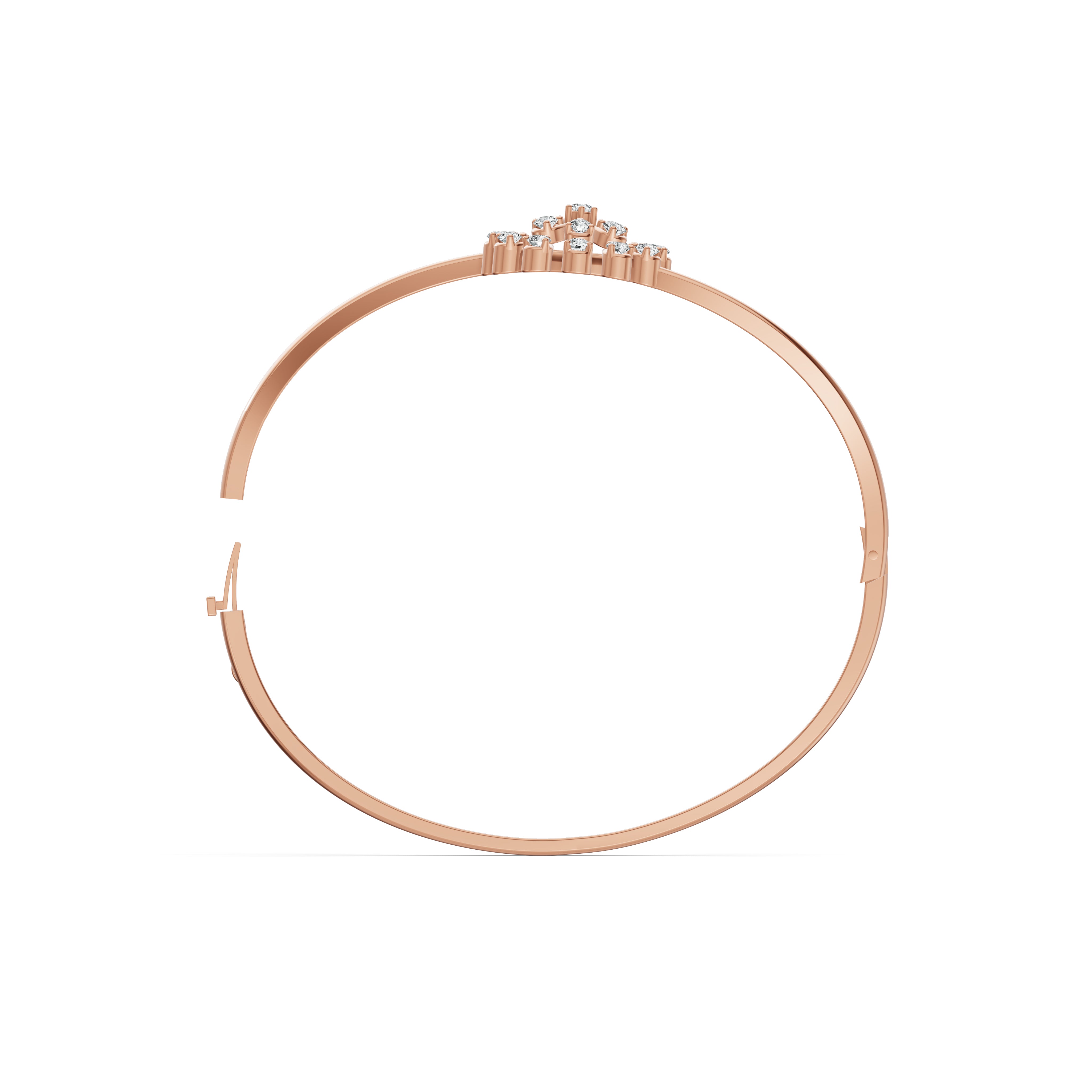 Rosette Diamond Bracelet
