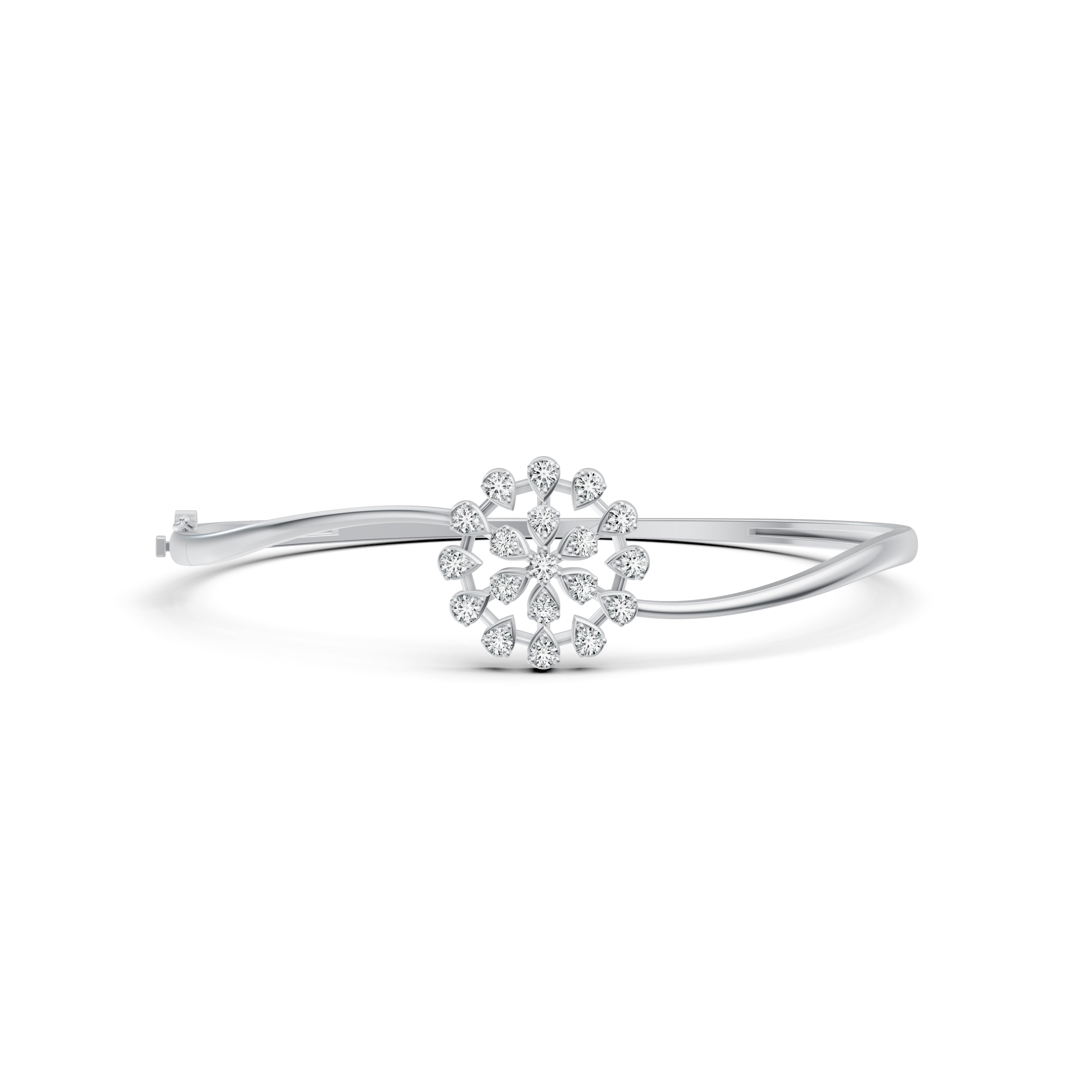 Rosette Diamond Bracelet