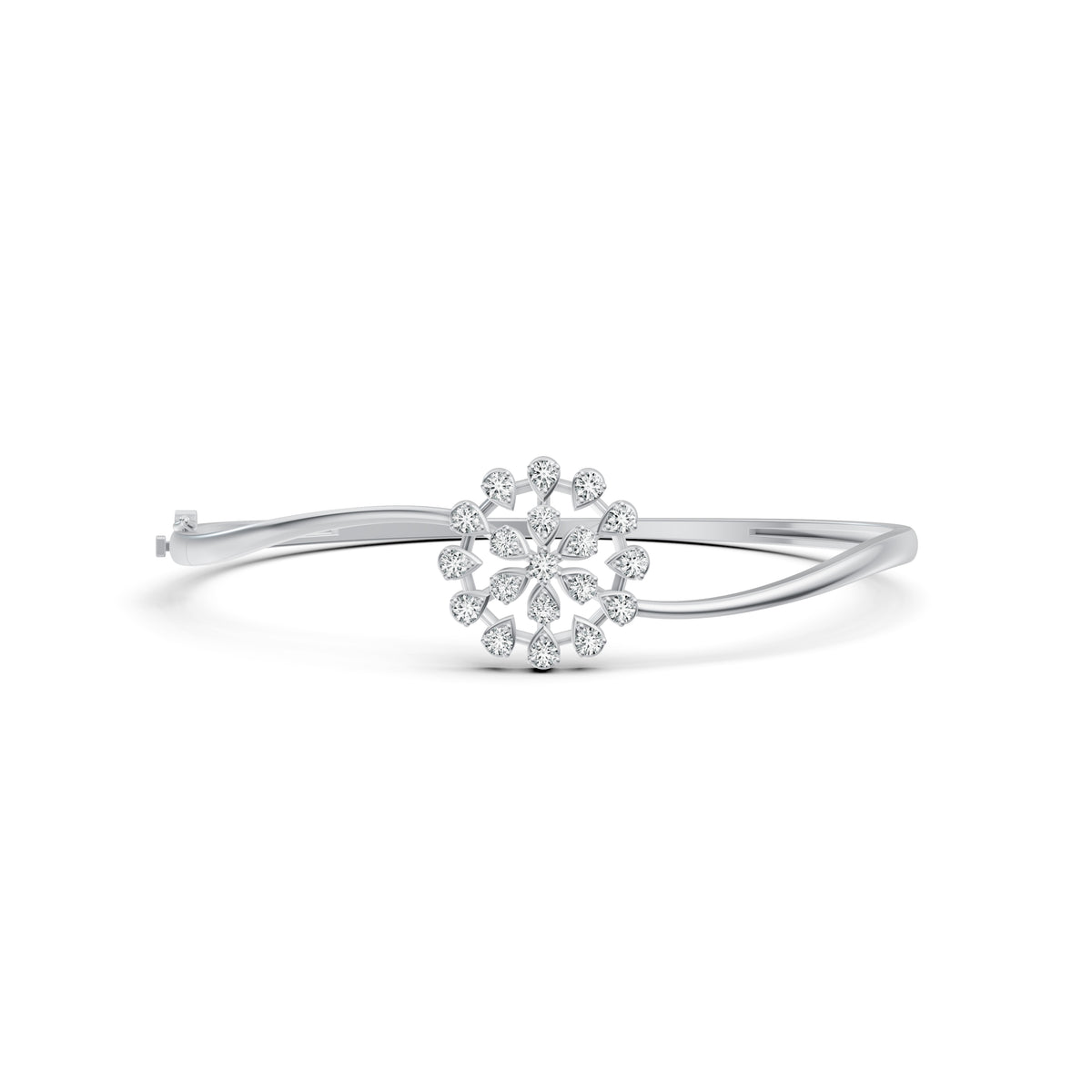 Rosette Diamond Bracelet