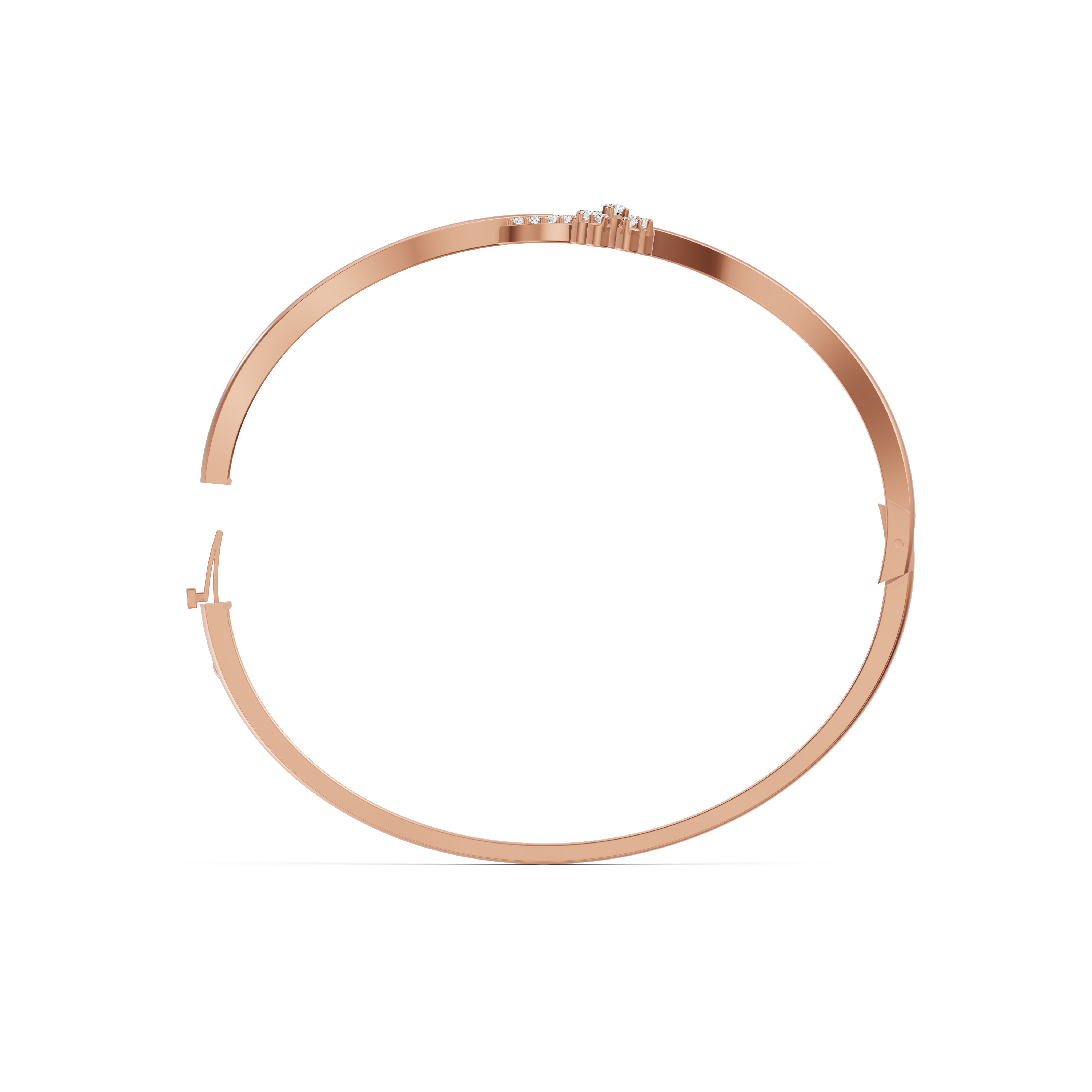 Nature Twist Diamond Bracelet