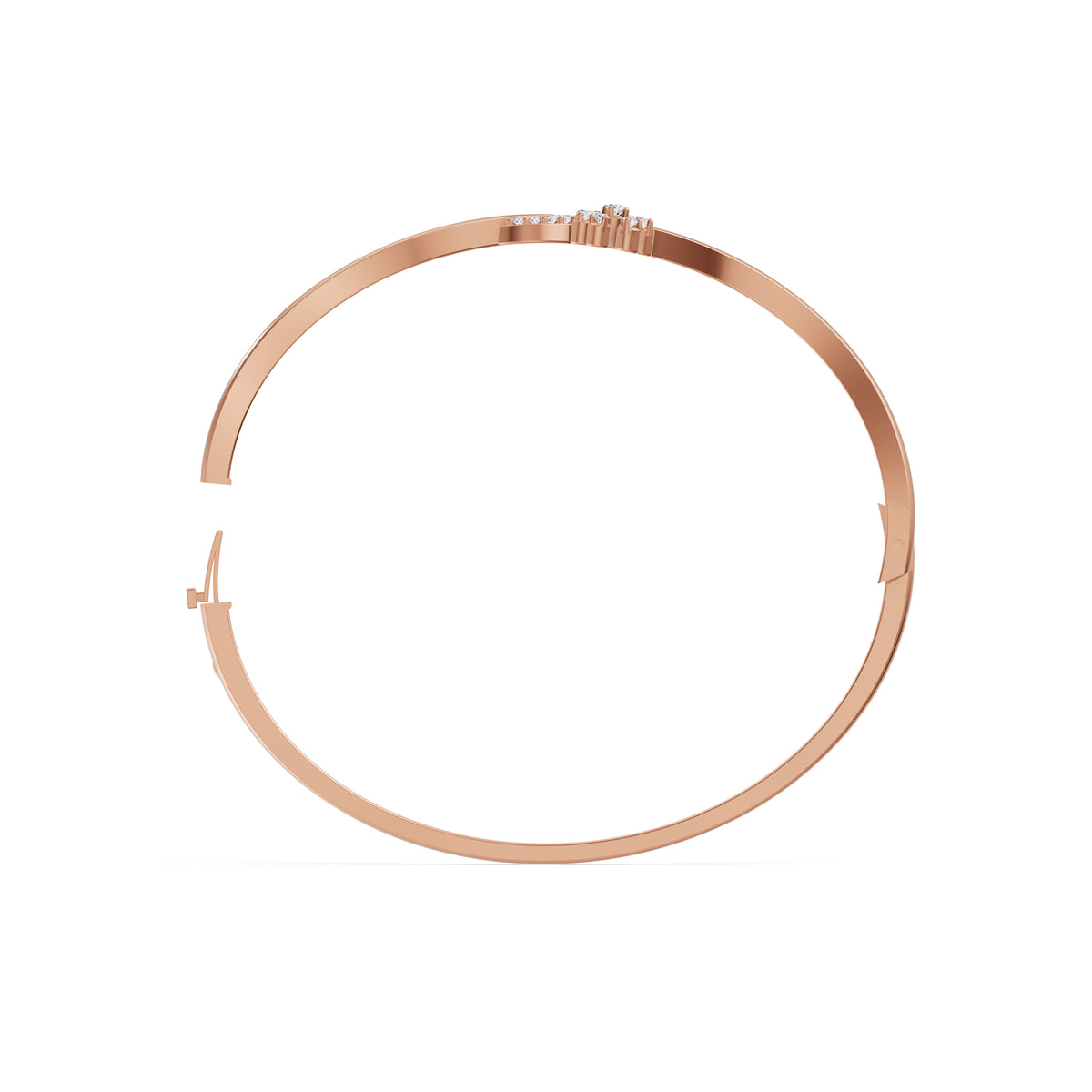 Nature Twist Diamond Bracelet