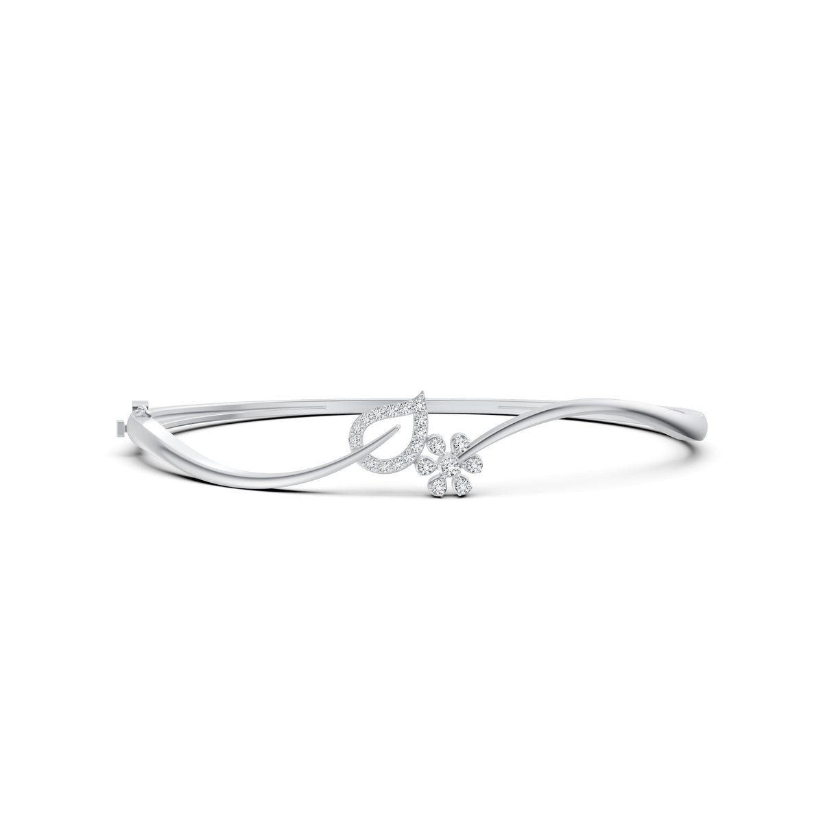 Nature Twist Diamond Bracelet