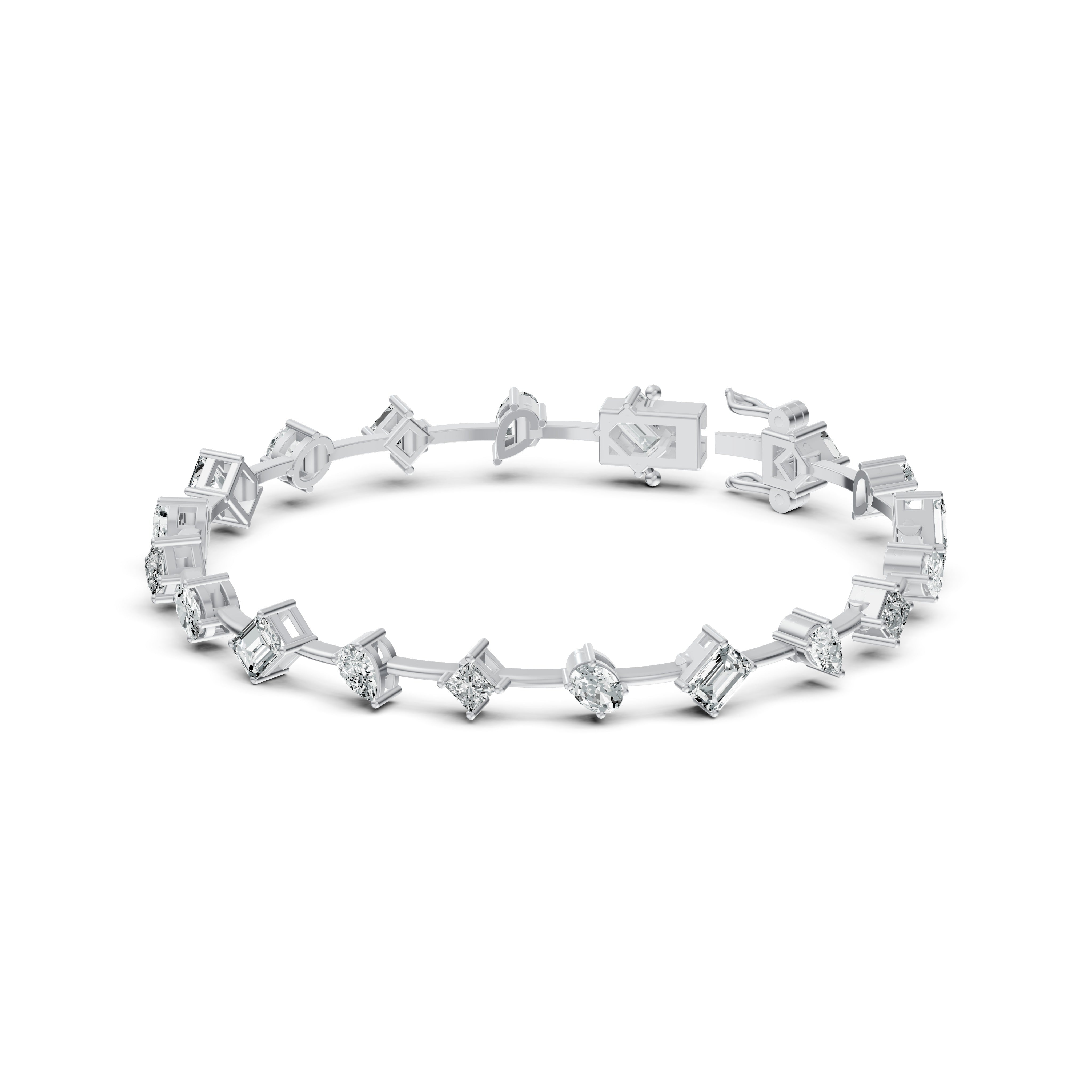 Harmony Link Diamond Bracelet