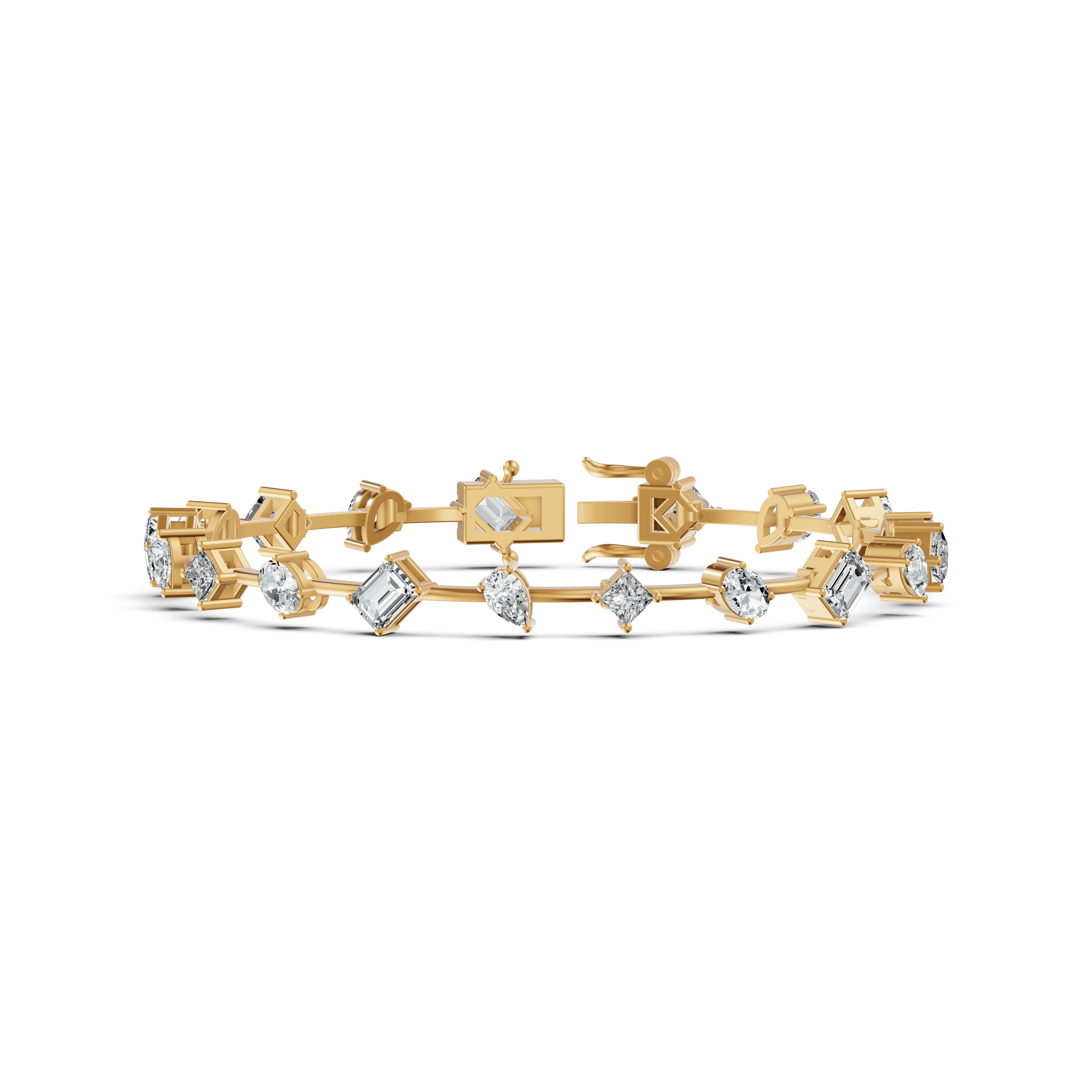 Harmony Link Diamond Bracelet