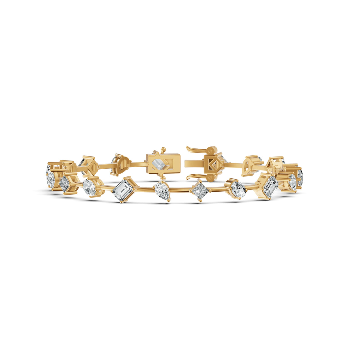 Harmony Link Diamond Bracelet