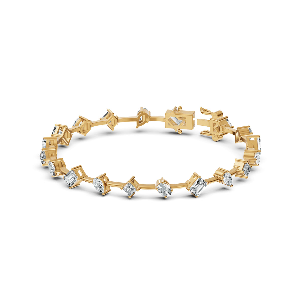 Harmony Link Diamond Bracelet