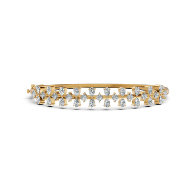 Interplay Pear & Princess Diamond Bracelet