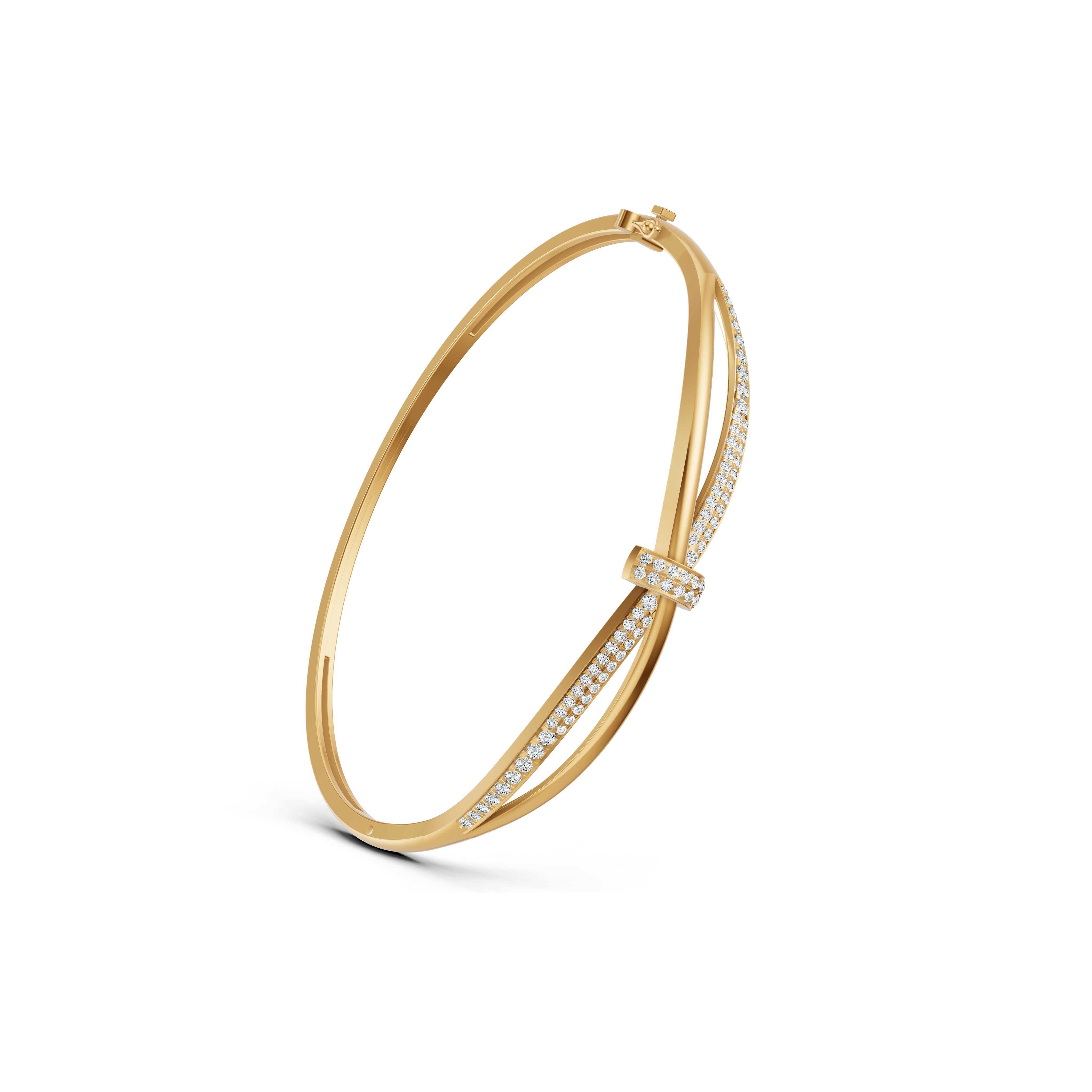 Infinity Curve Diamond Bracelet
