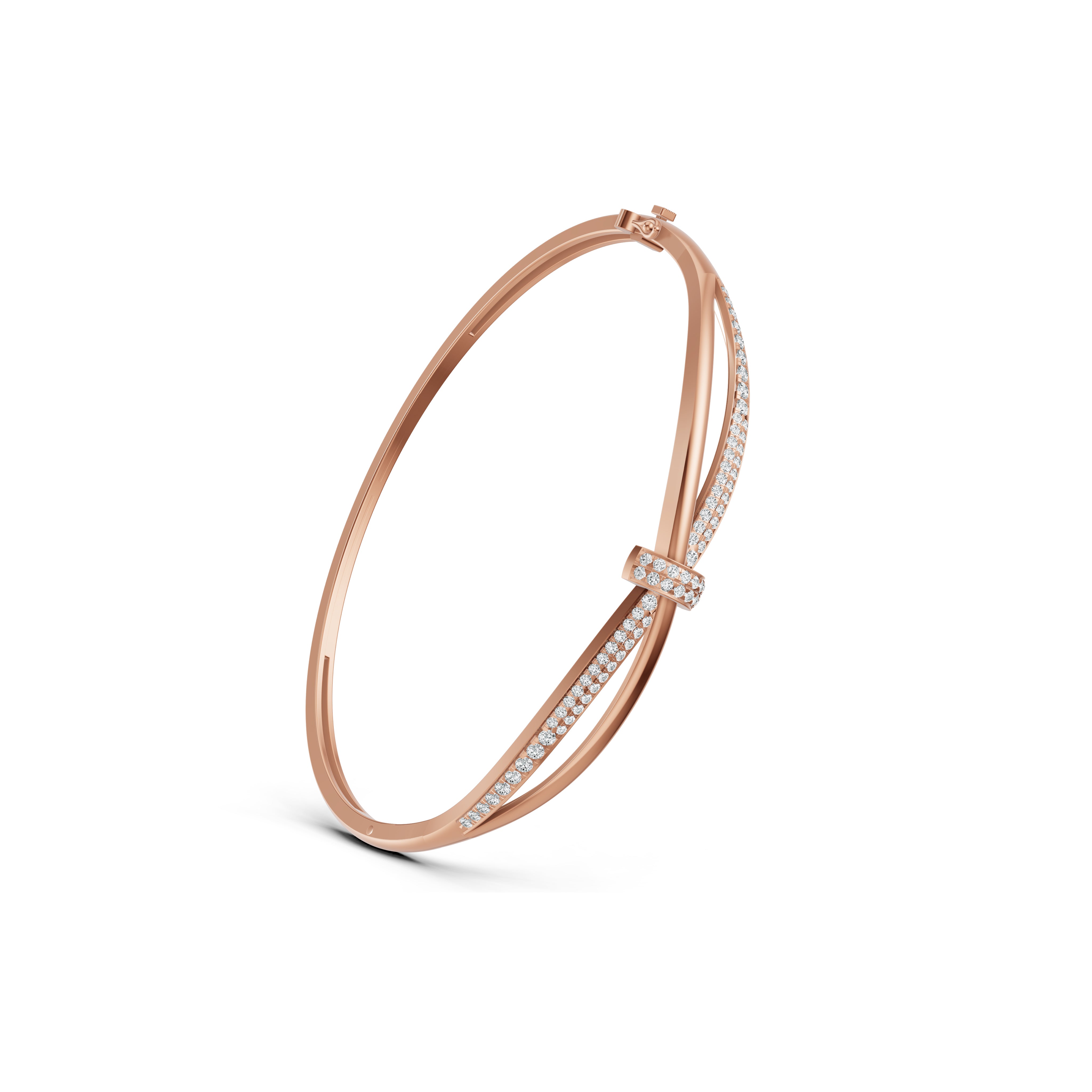 Infinity Curve Diamond Bracelet