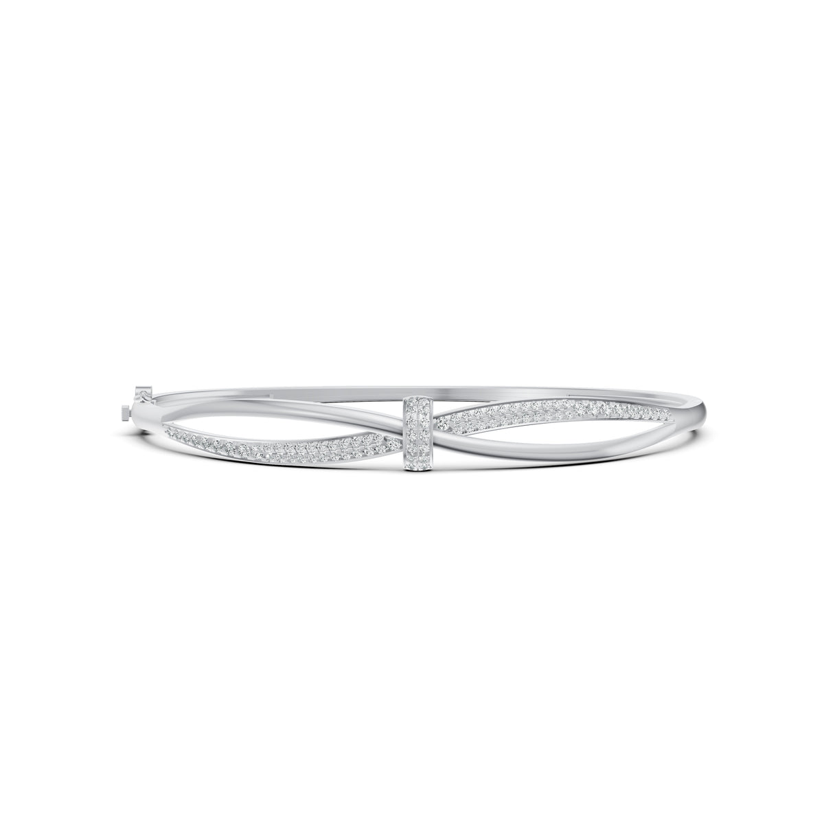 Infinity Curve Diamond Bracelet