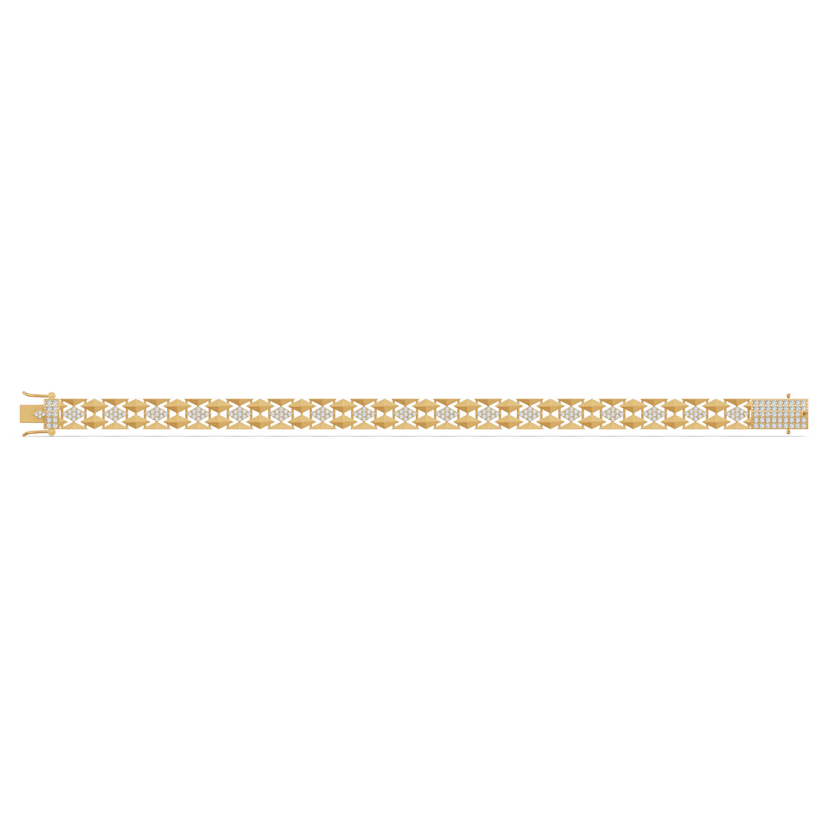 Imperial Lattice Diamond Bracelet