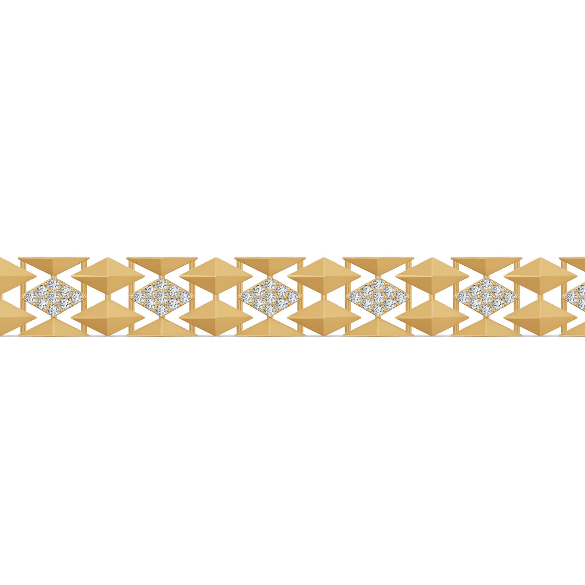 Imperial Lattice Diamond Bracelet