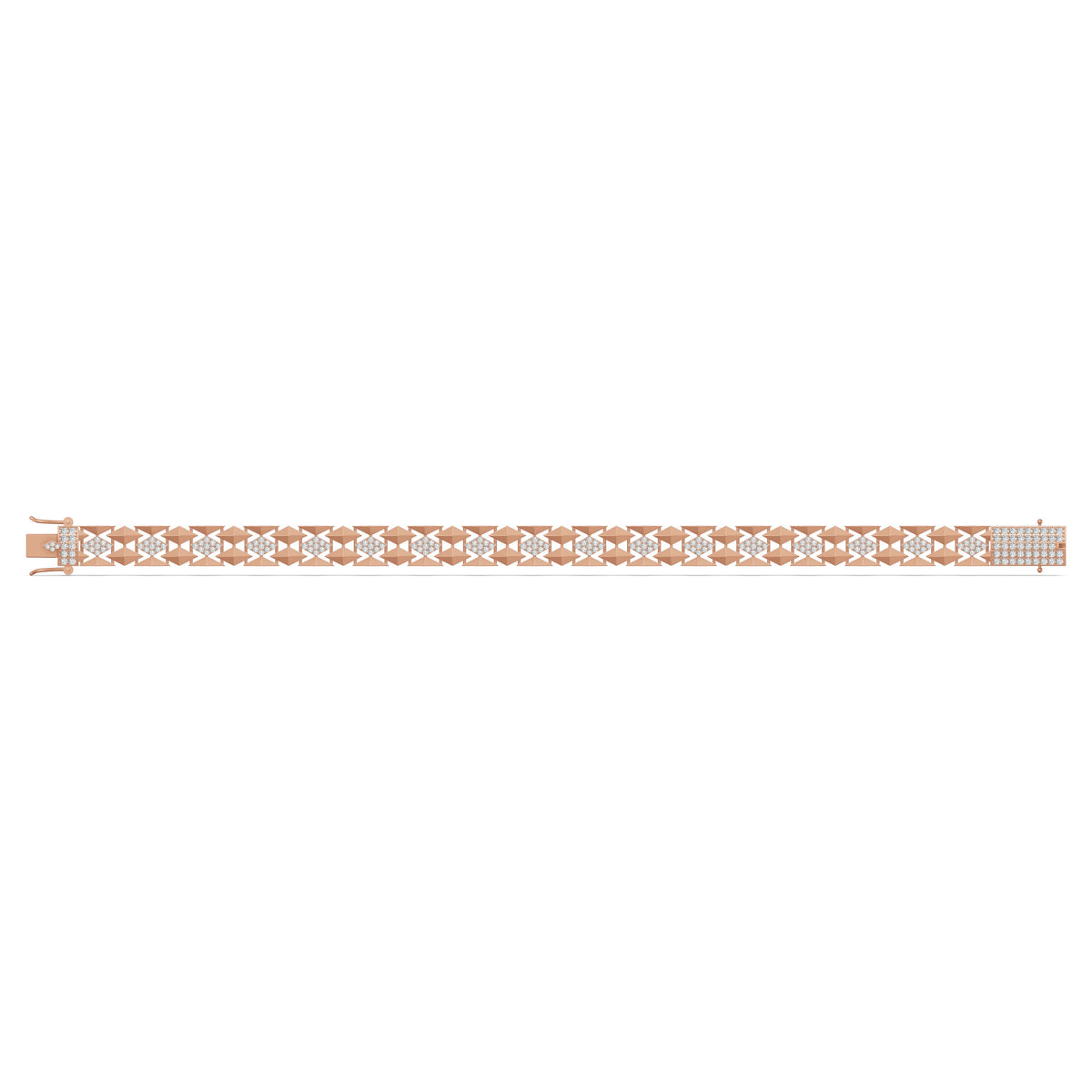 Imperial Lattice Diamond Bracelet
