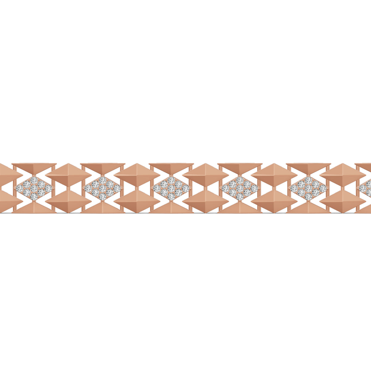 Imperial Lattice Diamond Bracelet