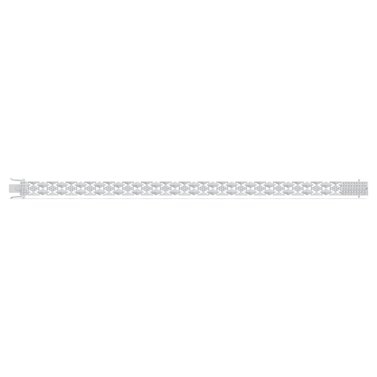 Imperial Lattice Diamond Bracelet