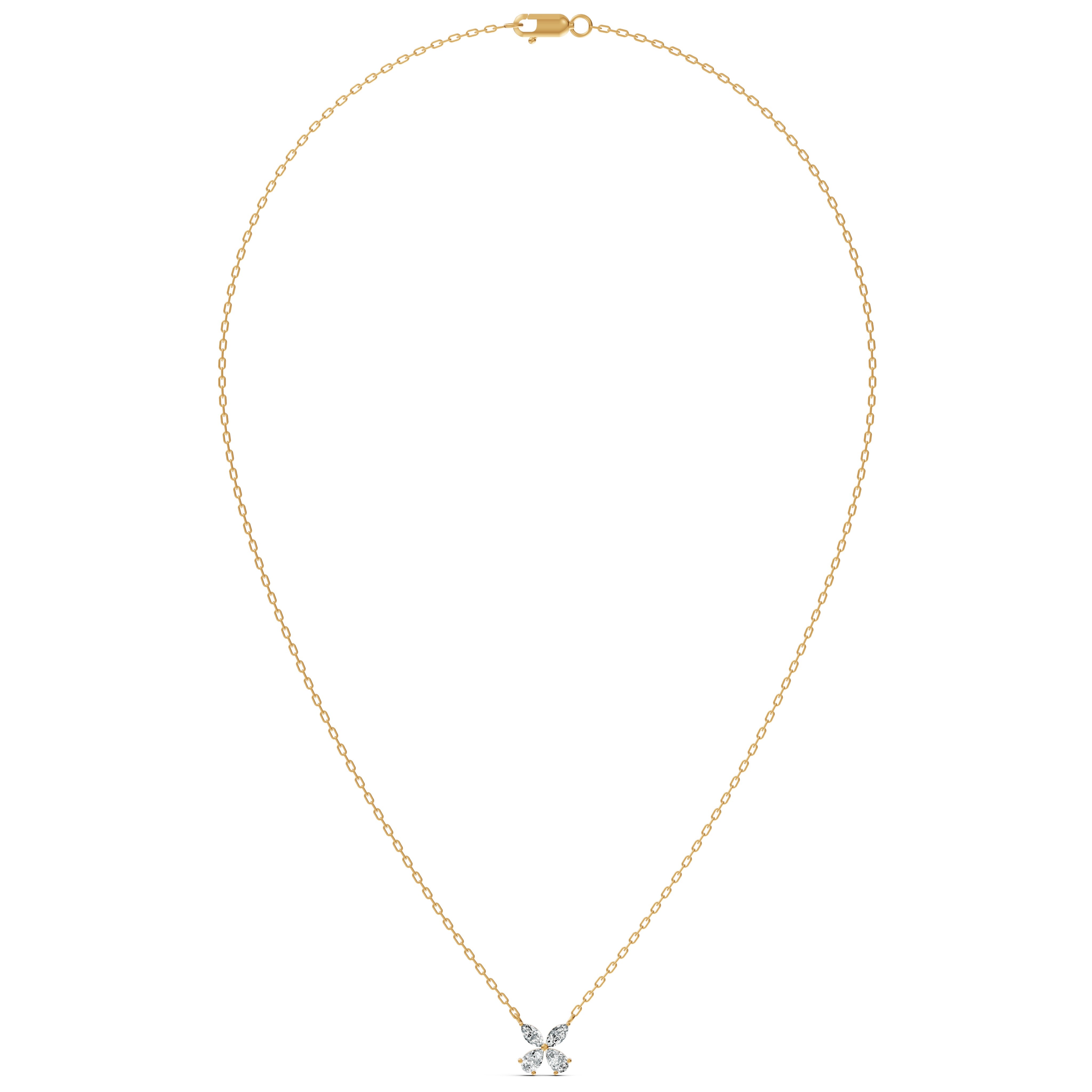 Marquise Petal Diamond Chain
