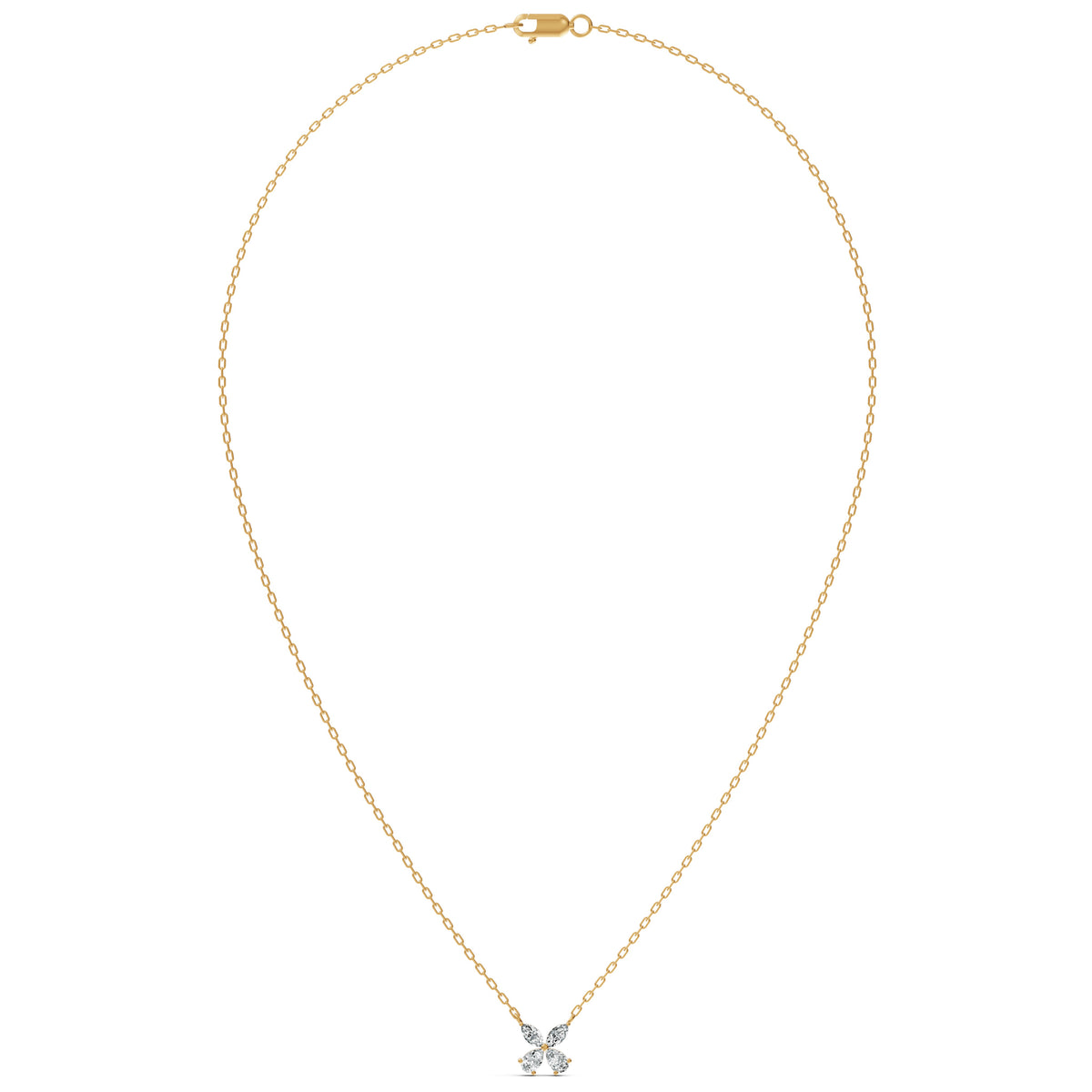 Marquise Petal Diamond Chain