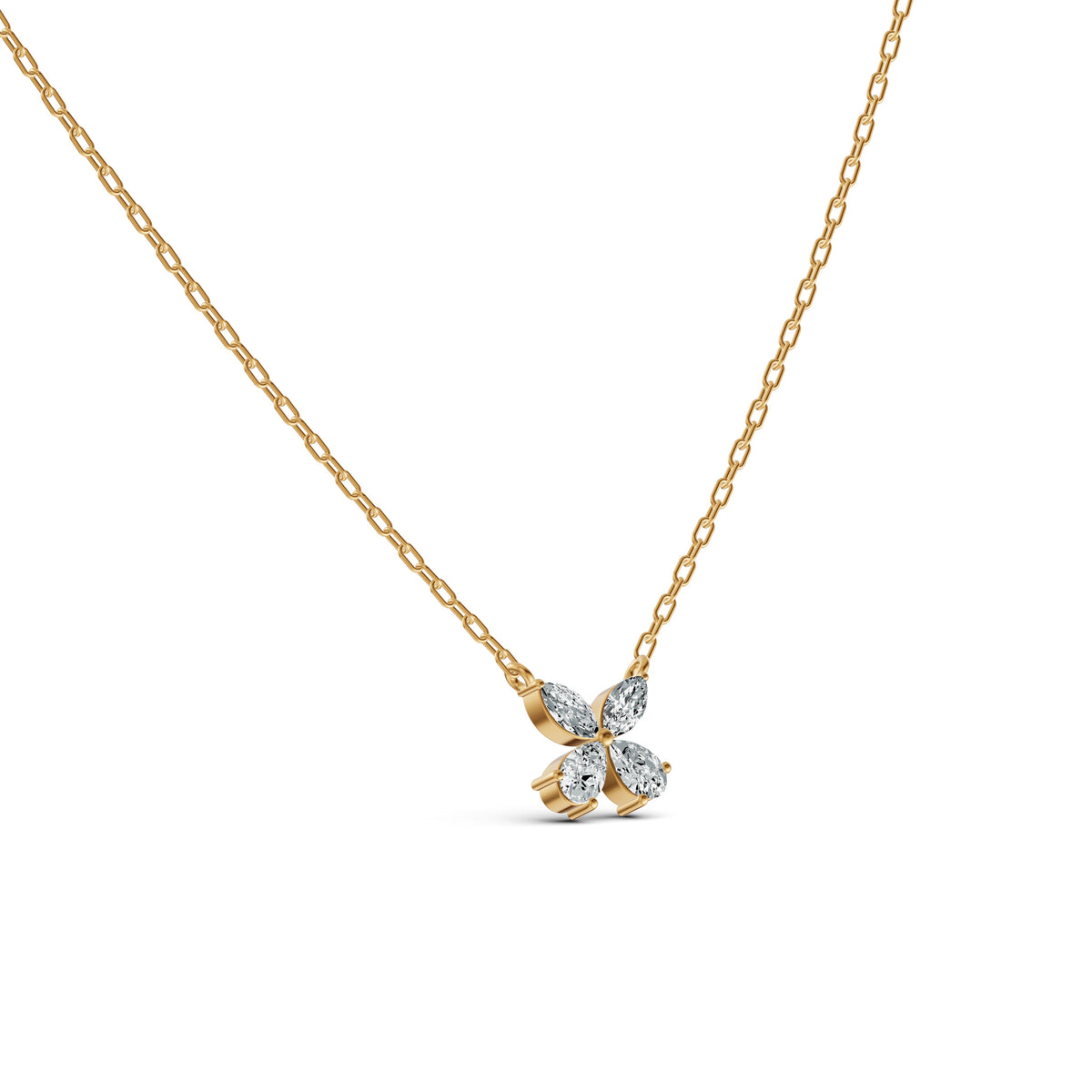 Marquise Petal Diamond Chain