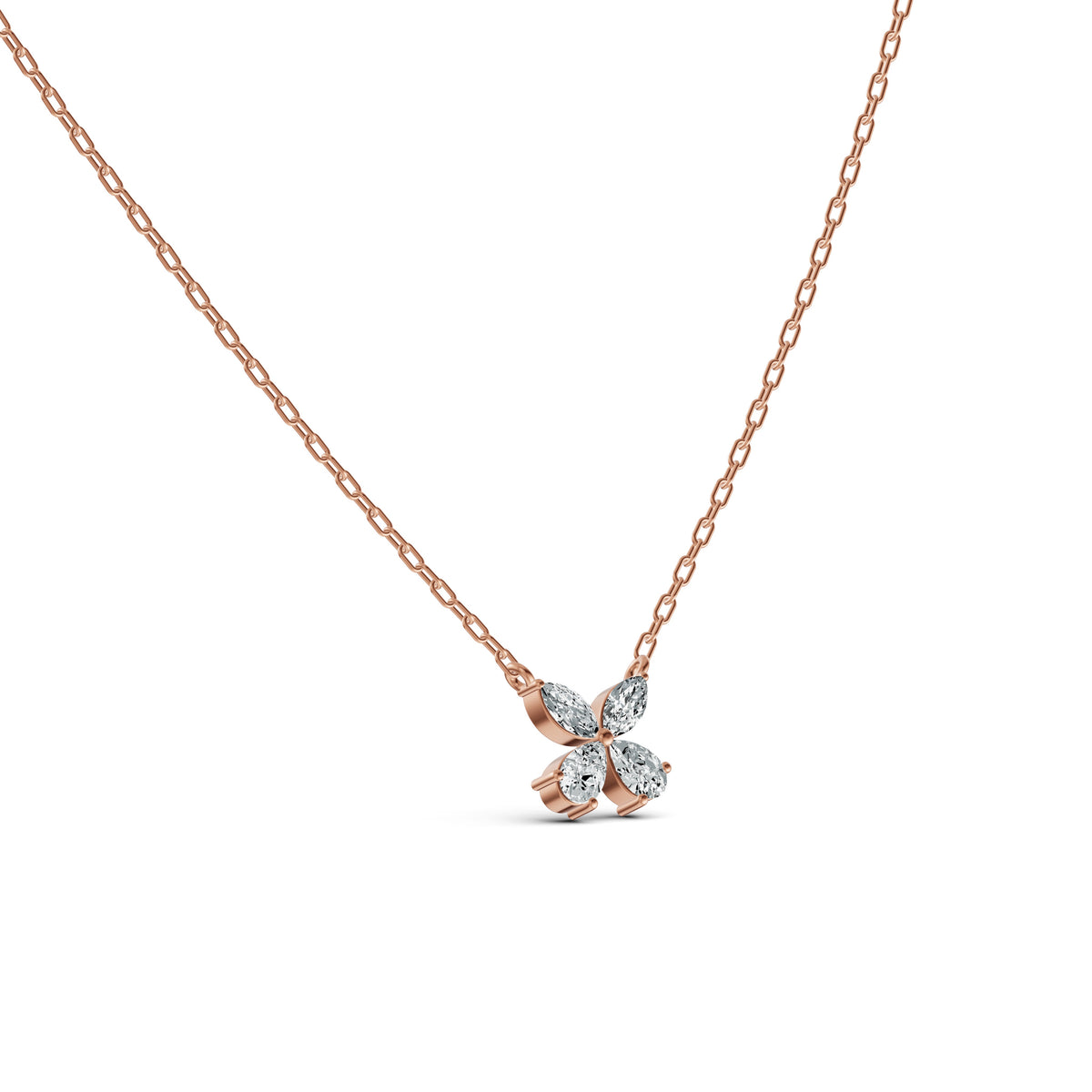 Marquise Petal Diamond Chain