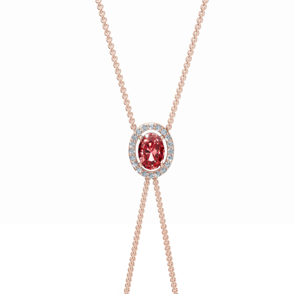 Elegant Spark Stackable Diamond Chain