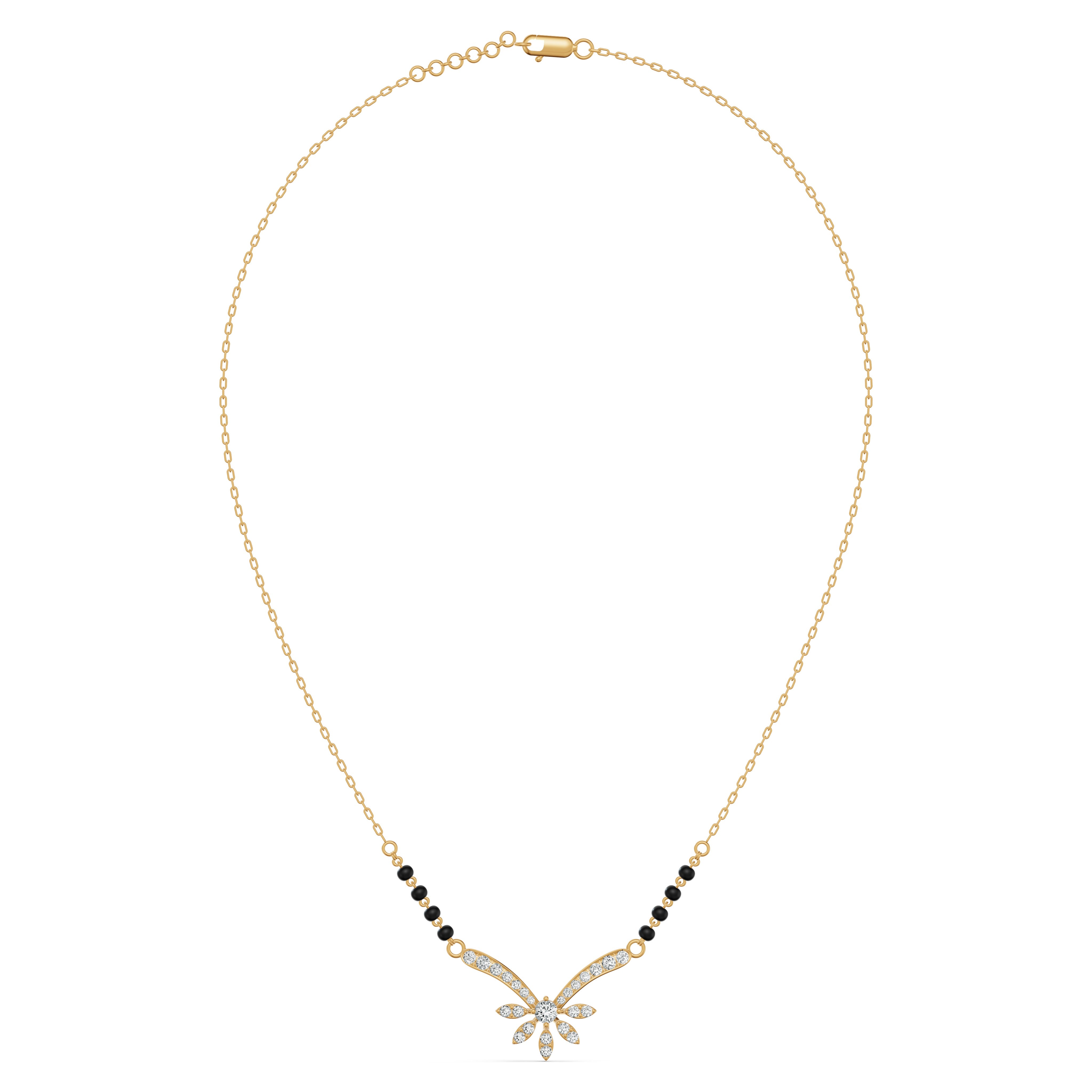 Eternal Bloom Diamond Mangalsutra