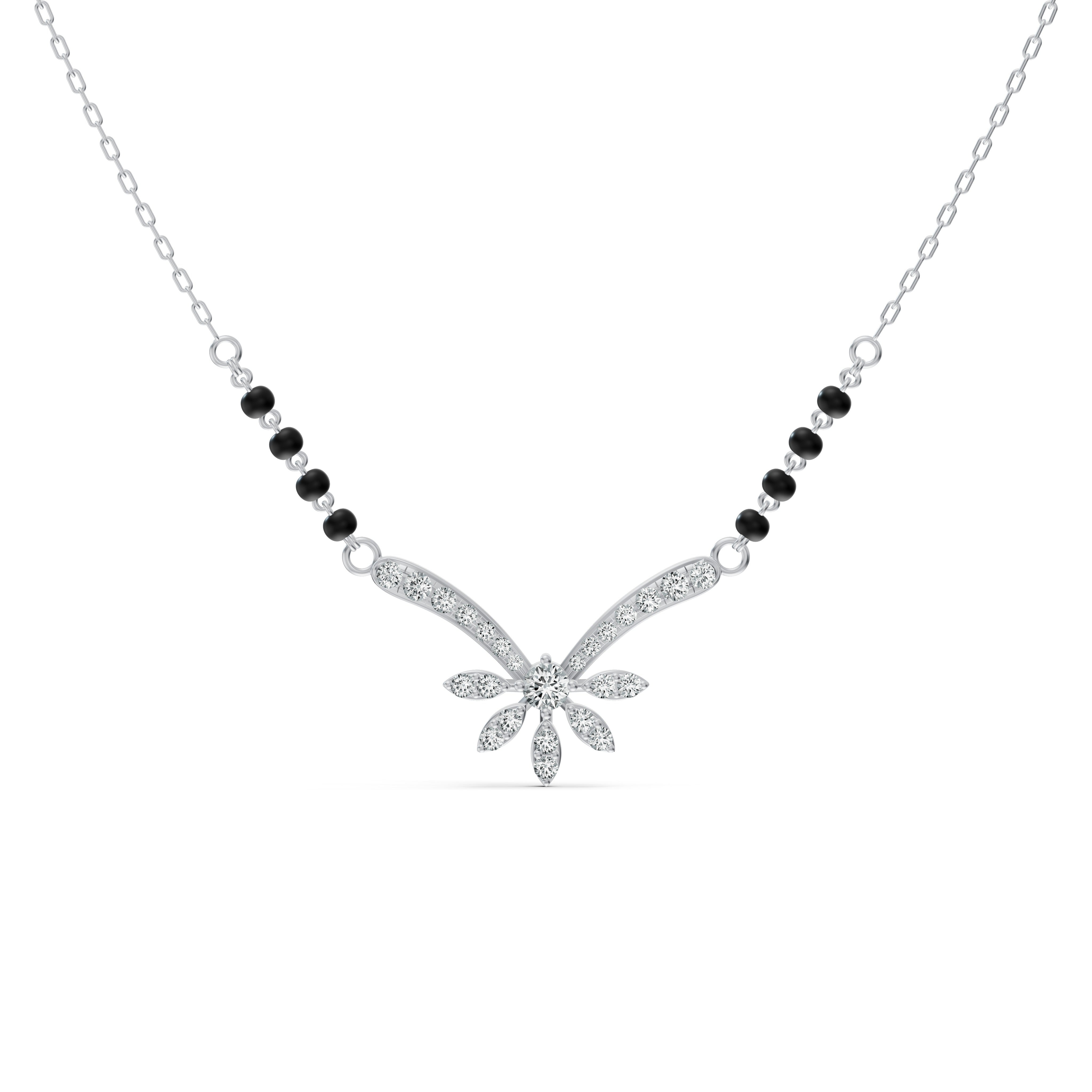 Eternal Bloom Diamond Mangalsutra