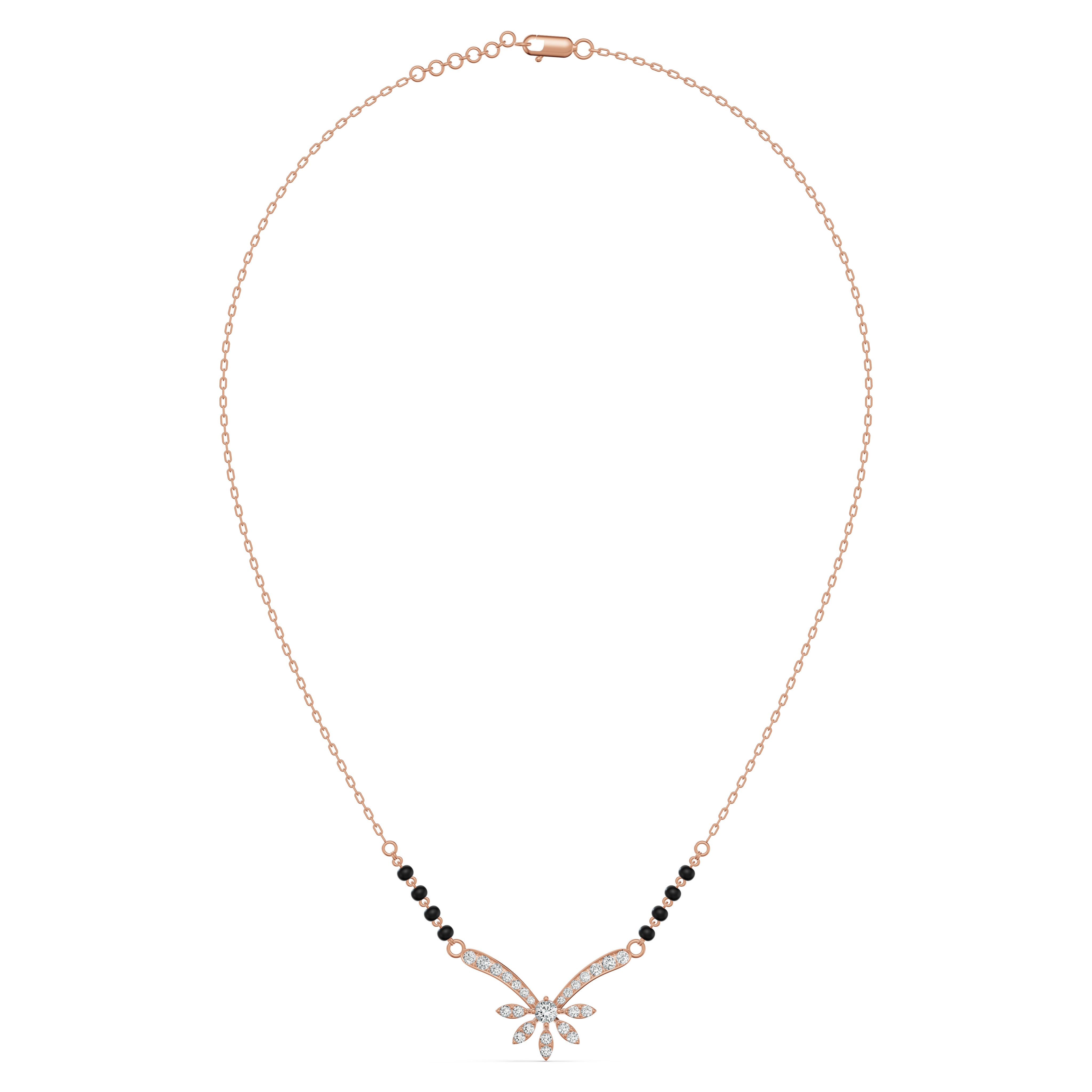 Eternal Bloom Diamond Mangalsutra