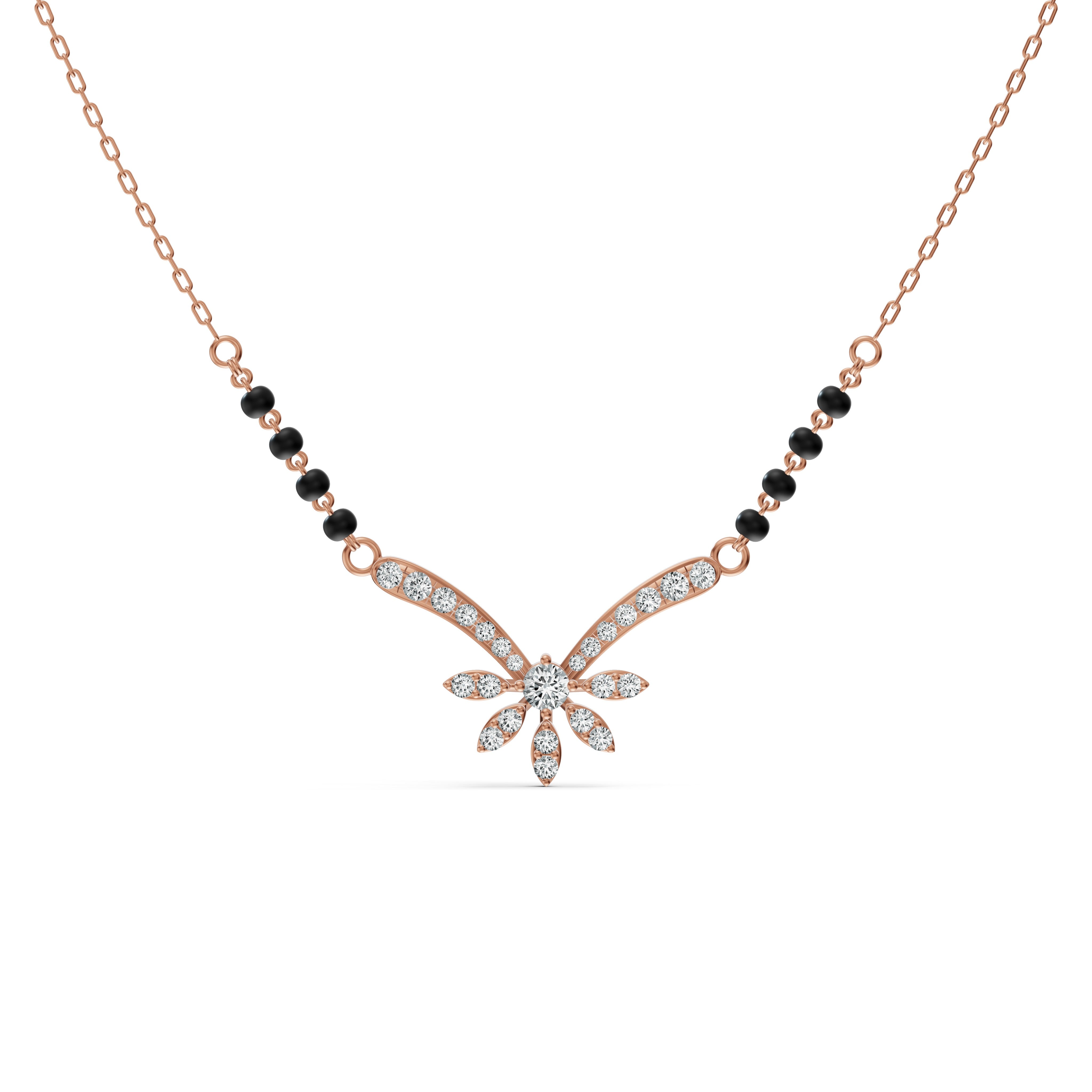 Eternal Bloom Diamond Mangalsutra