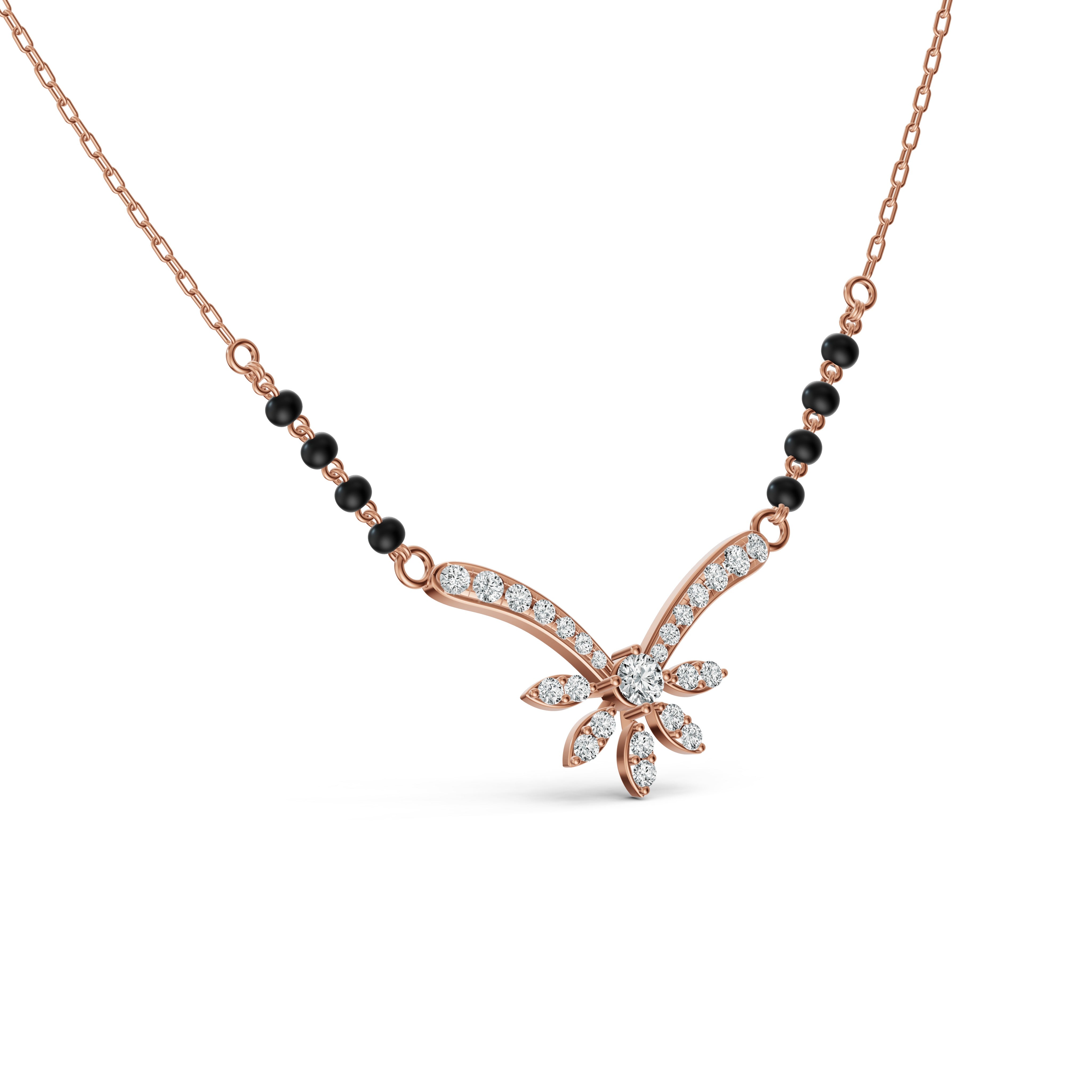 Eternal Bloom Diamond Mangalsutra