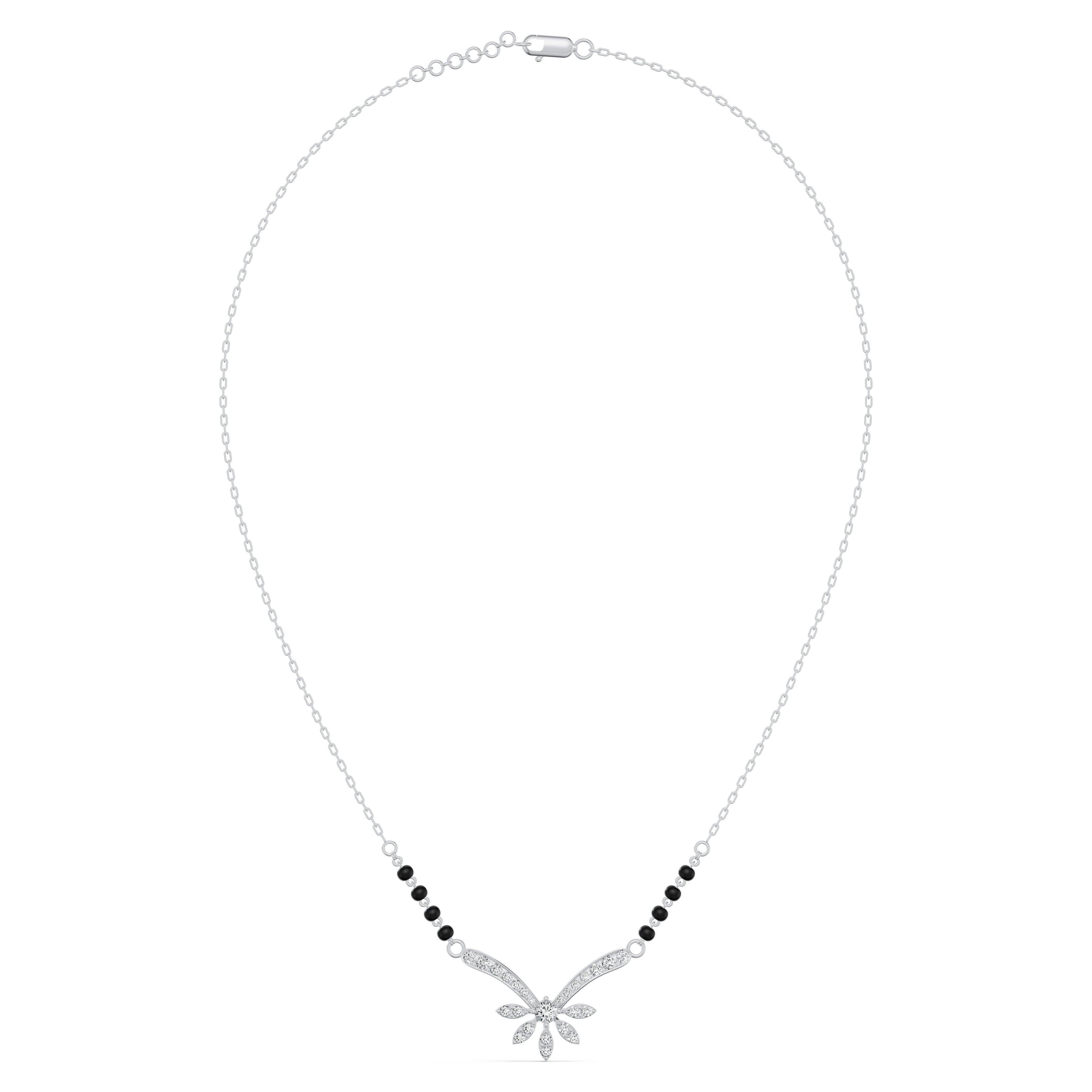 Eternal Bloom Diamond Mangalsutra