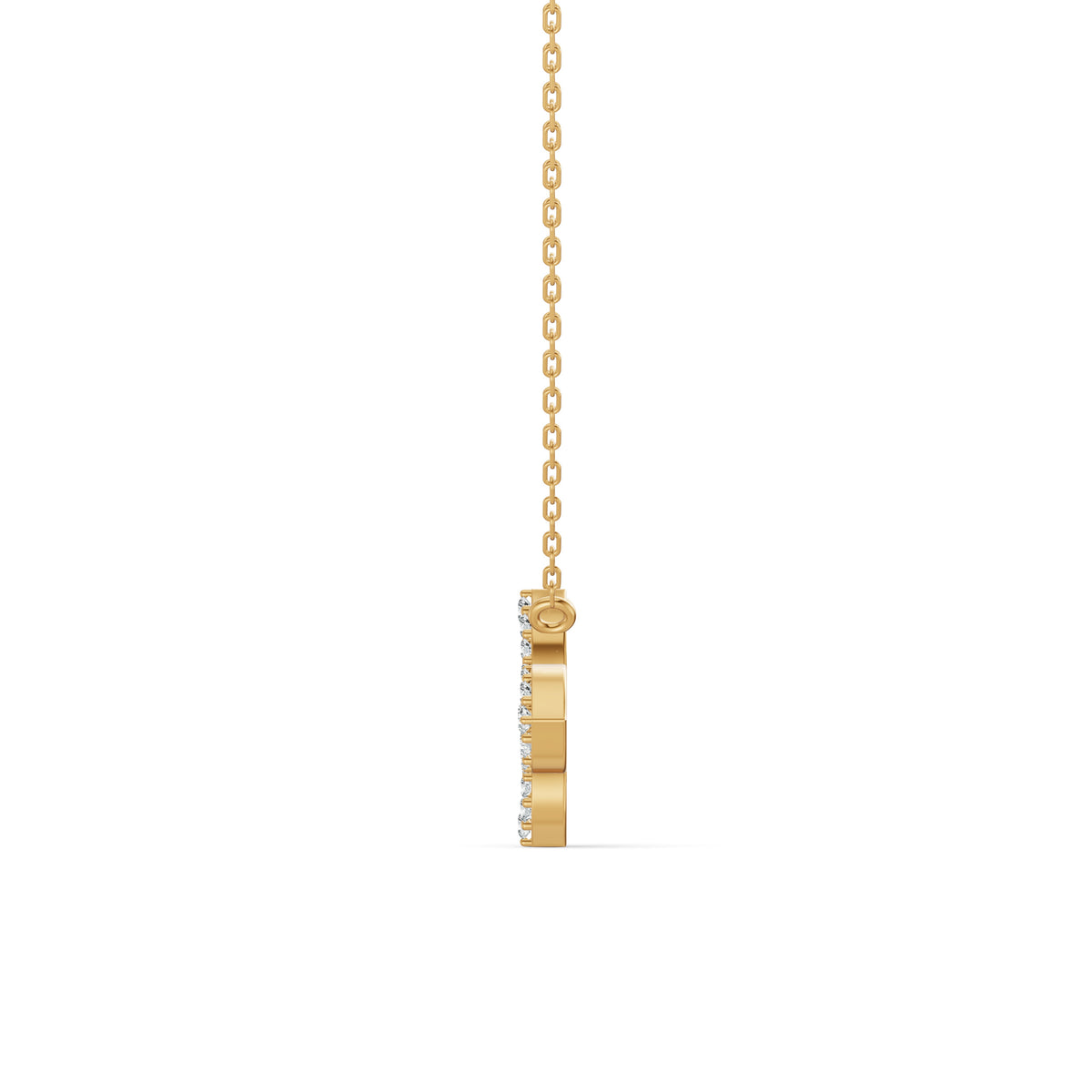 Lustre Mother of Pearl Clover Diamond Chain