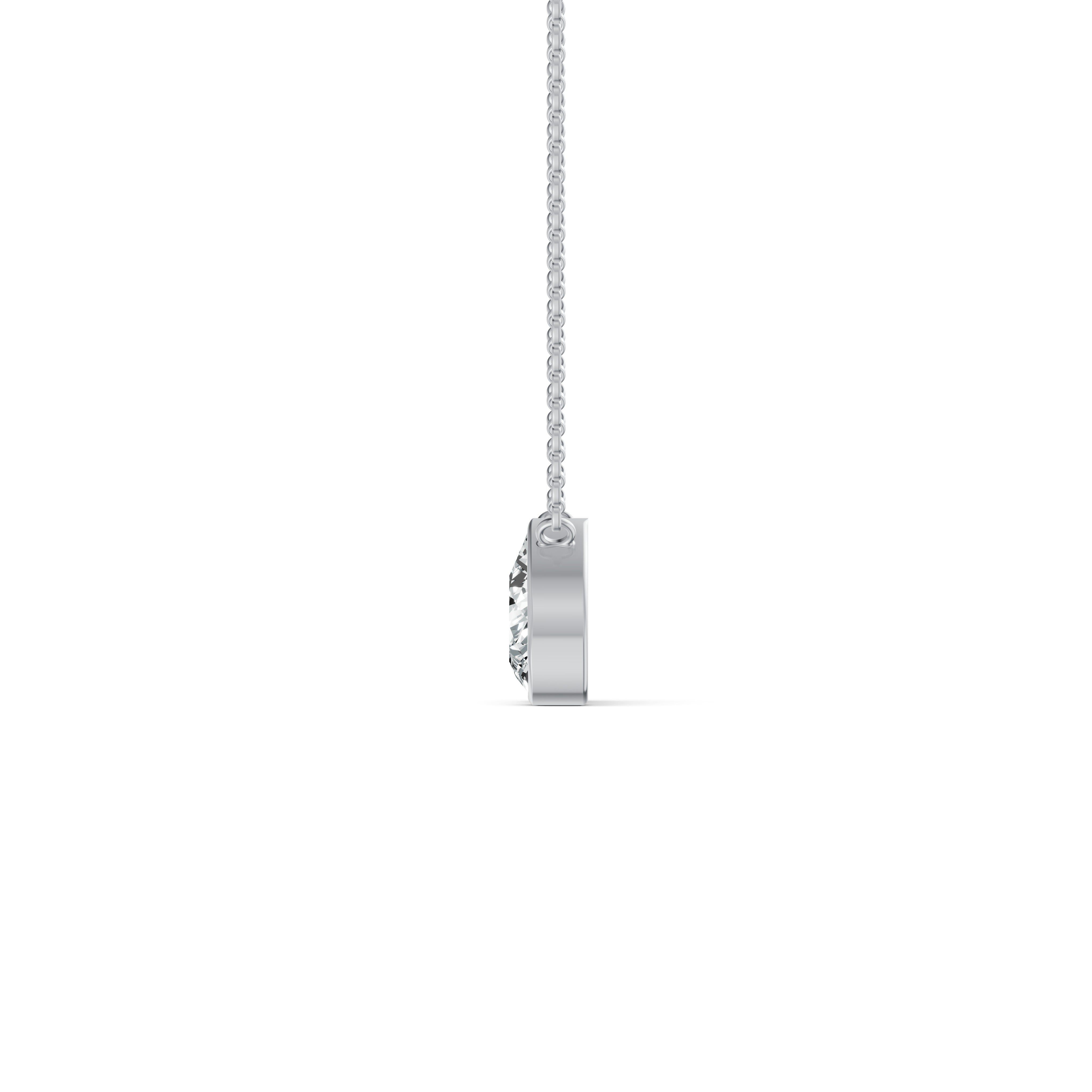 Toi et Moi Solitaire Diamond Chain