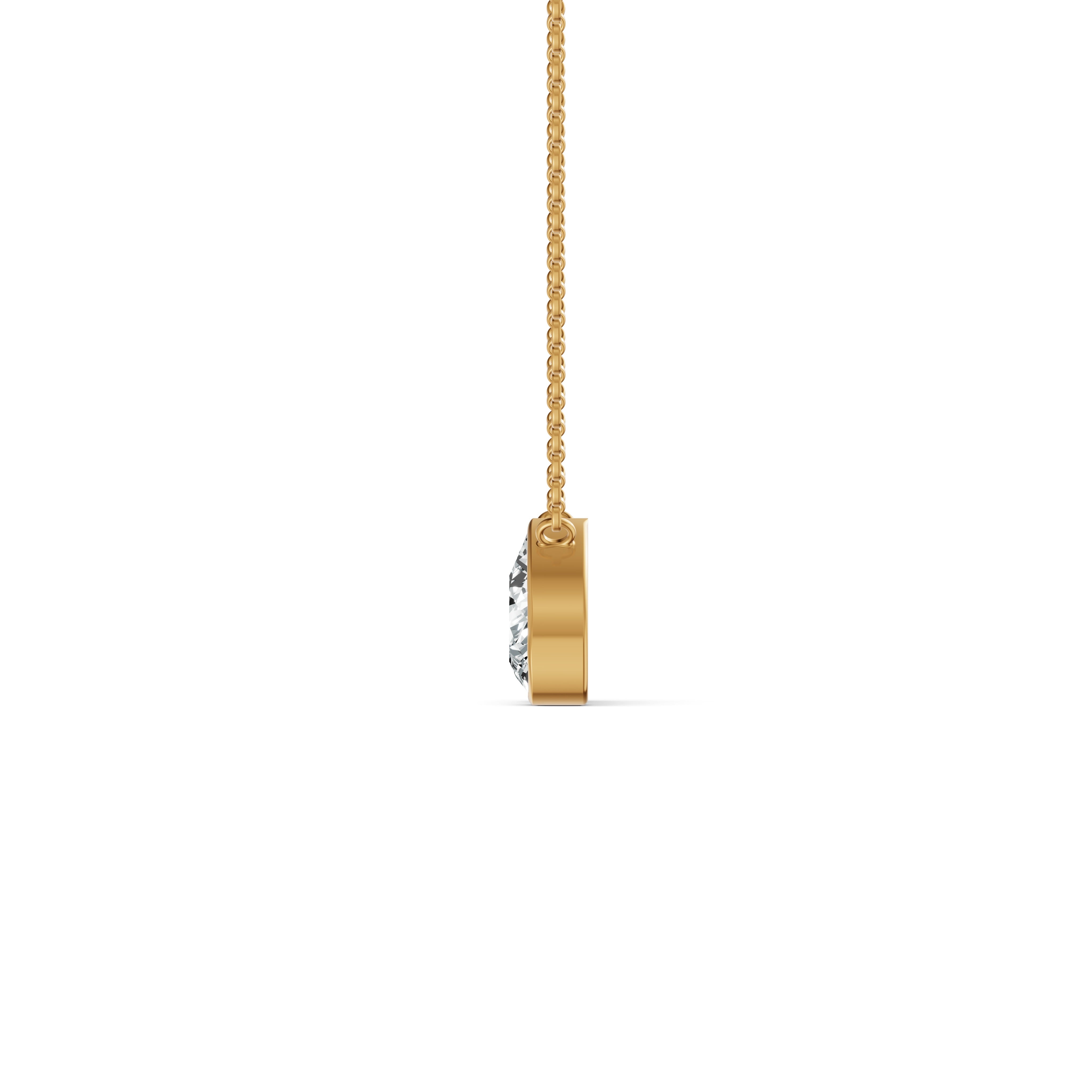 Toi et Moi Solitaire Diamond Chain