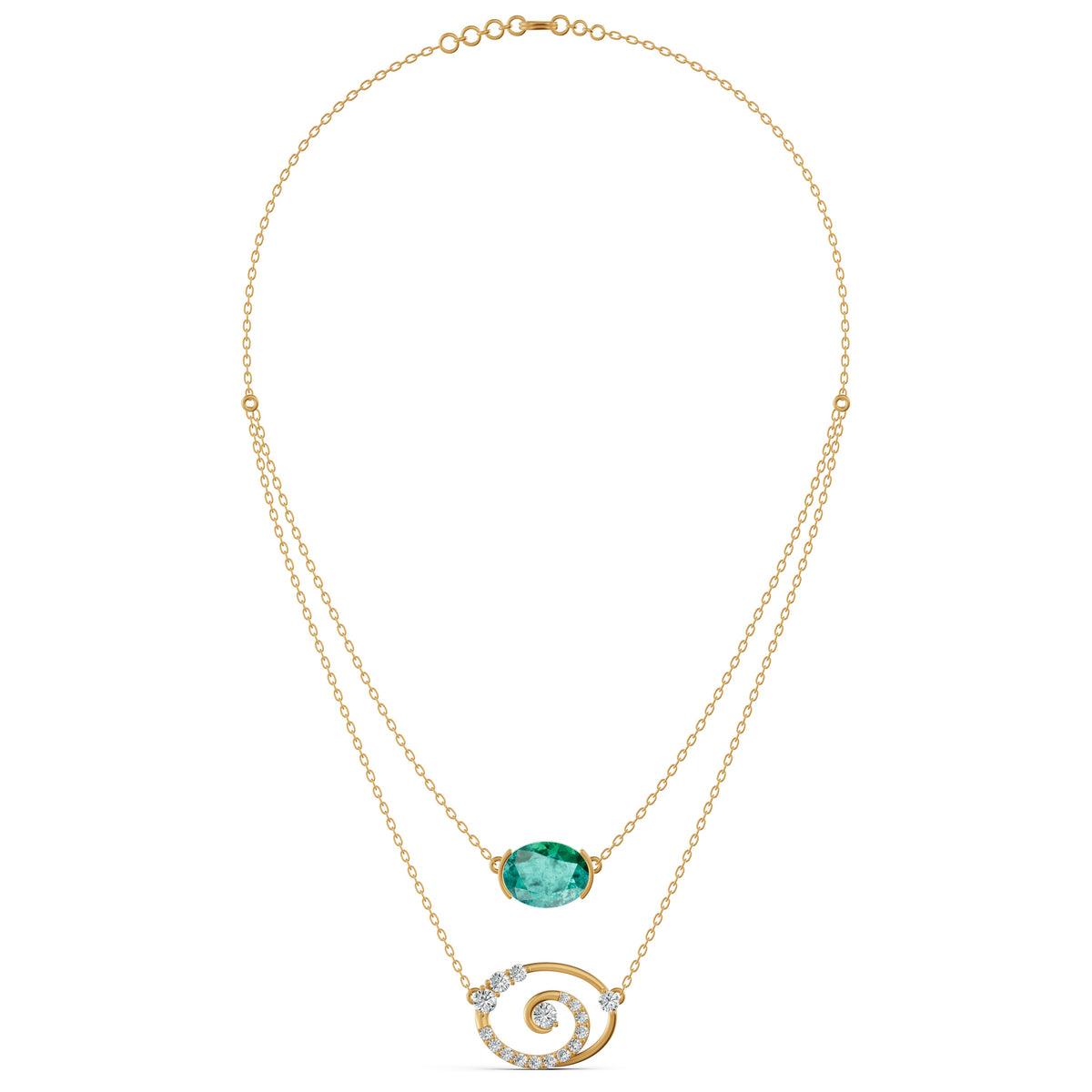 Mint Continuum Diamond Chain